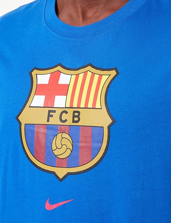 Tee Blue Crest Nike Barça - Image 4
