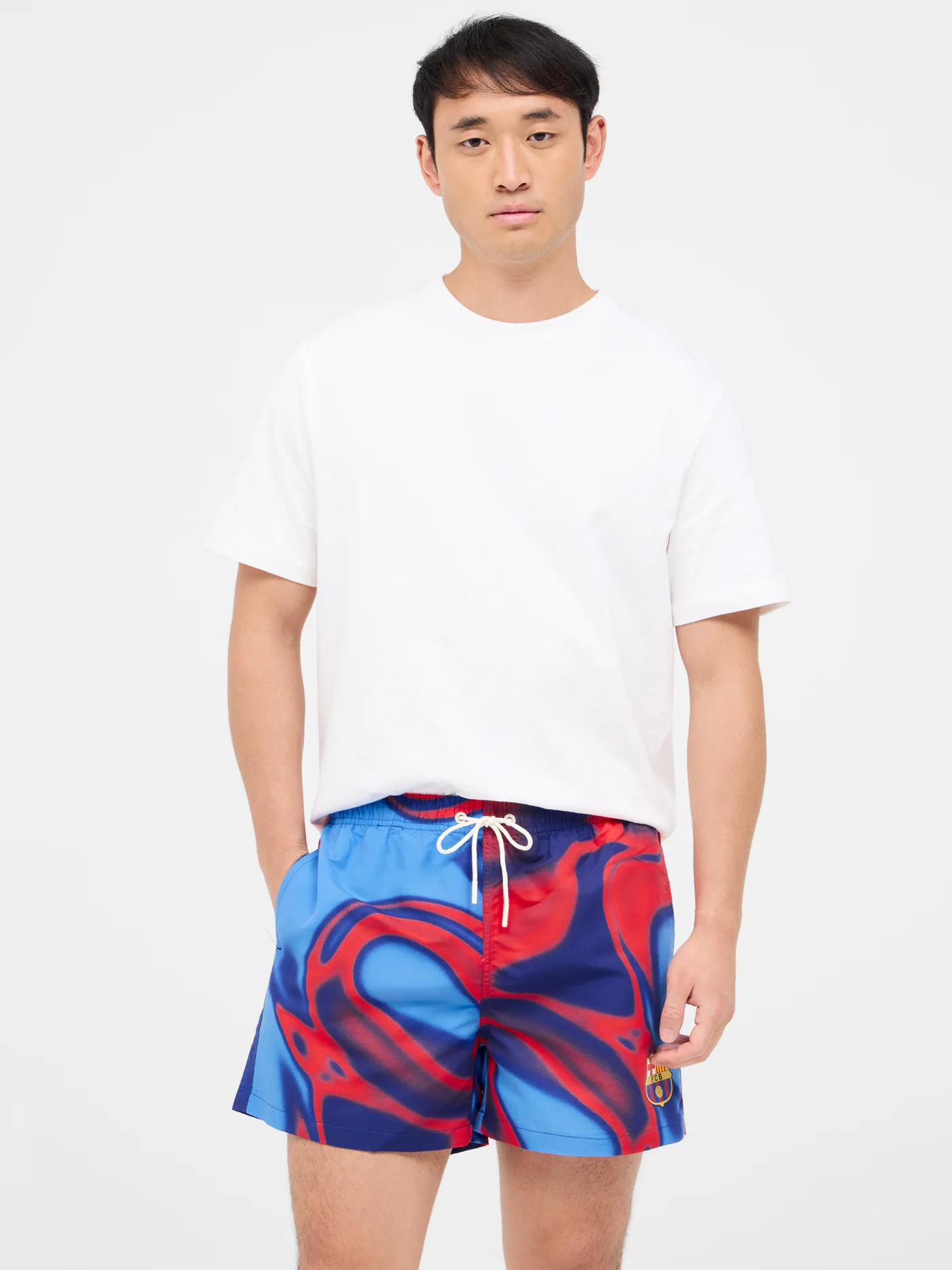Swimming shorts crest Barça with shapes - Image 4