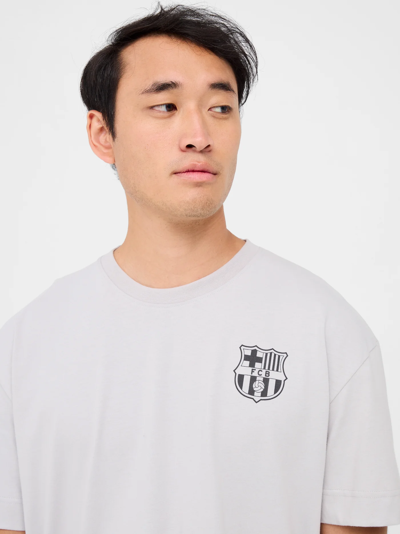 Grey Crest tee Barça - Image 2