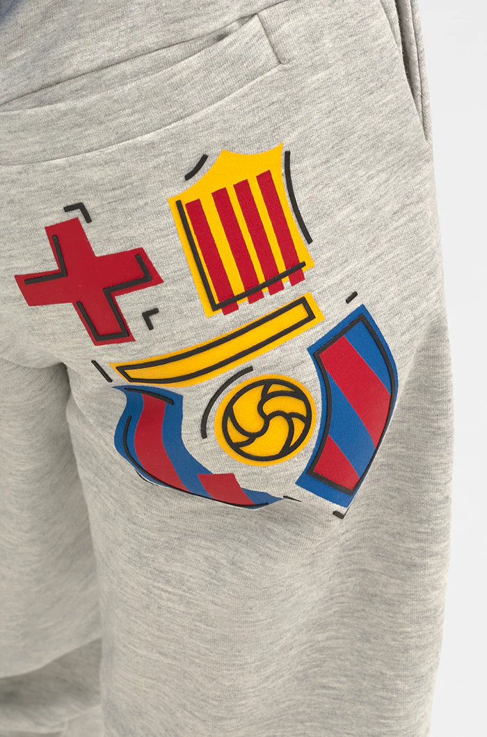Grey Pants Barça - Junior - Image 4