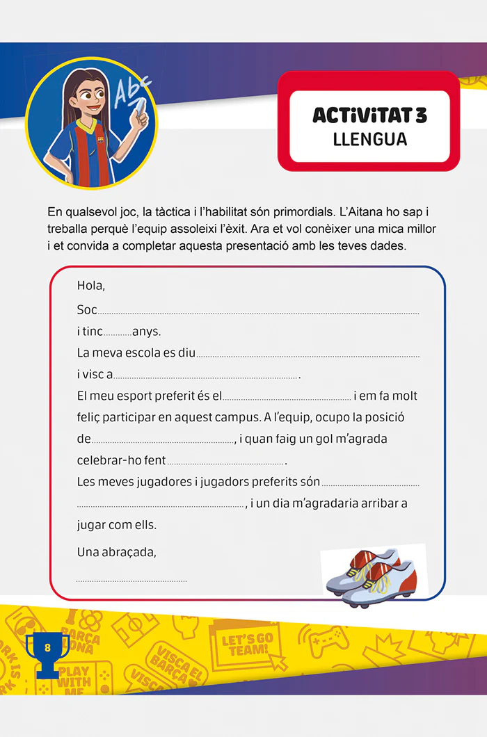 Holiday notebook 1st grade Barça - Caralan - Image 4
