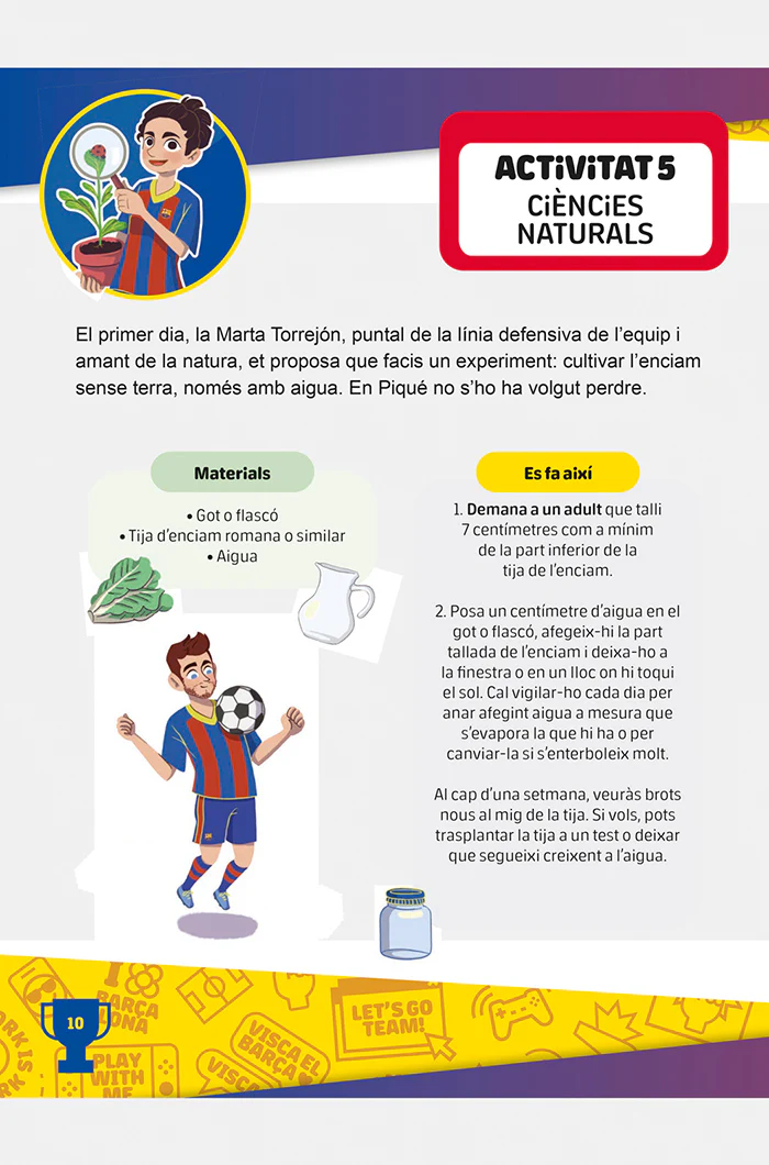 Holiday notebook 2nd grade Barça - Catalan - Image 6