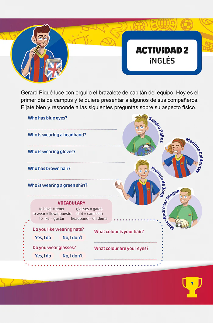 Holiday notebook 2nd grade Barça - Spanish - Image 3