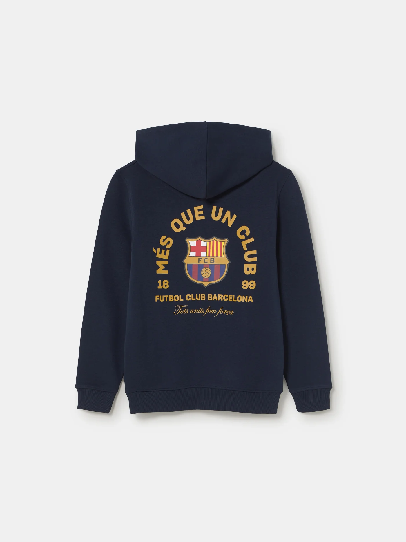 Hoodie Core Navy "MÉS QUE UN CLUB" - Junior - Image 6