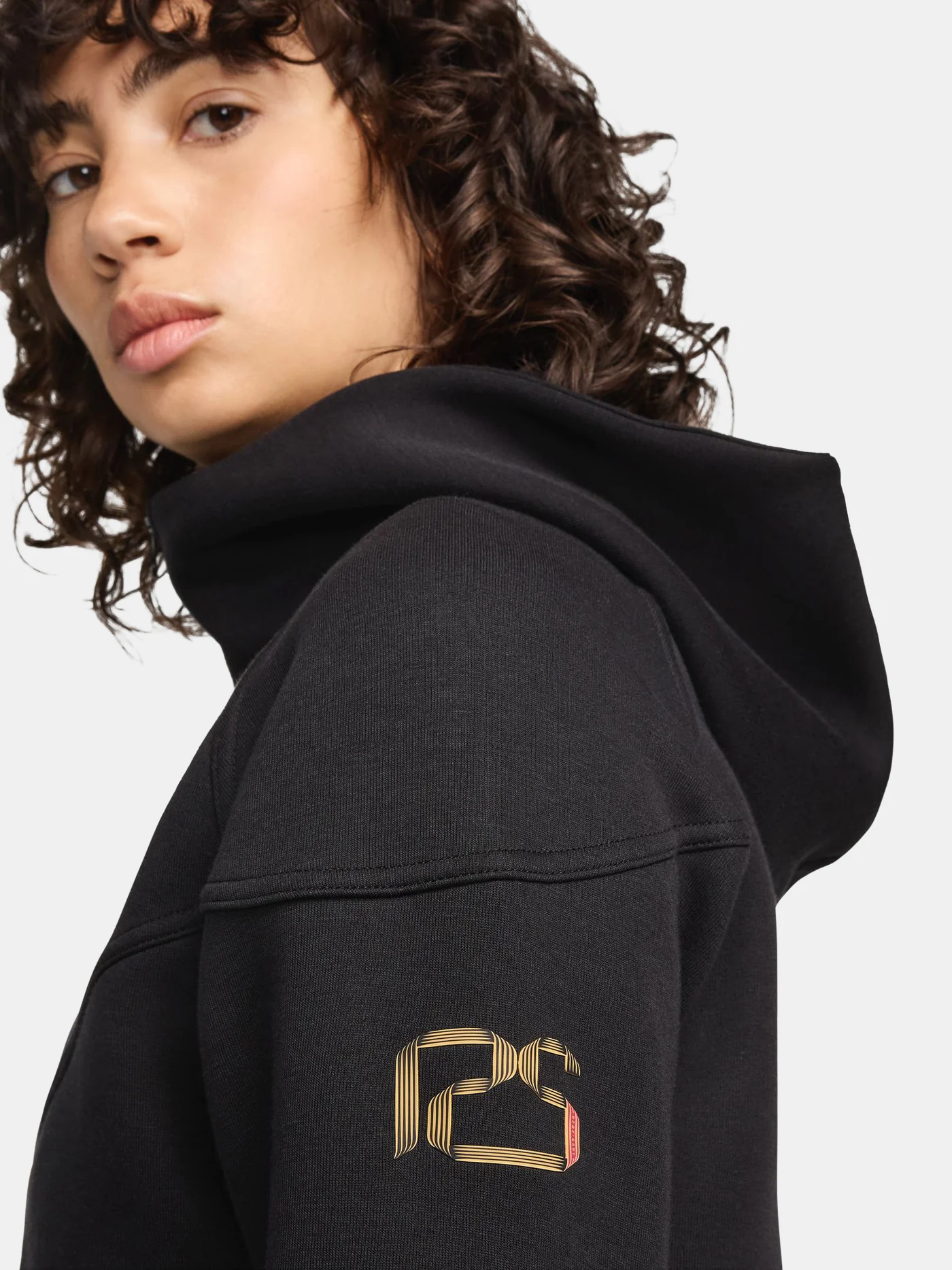 Hoodie crest black Barça Nike - Women - Image 5