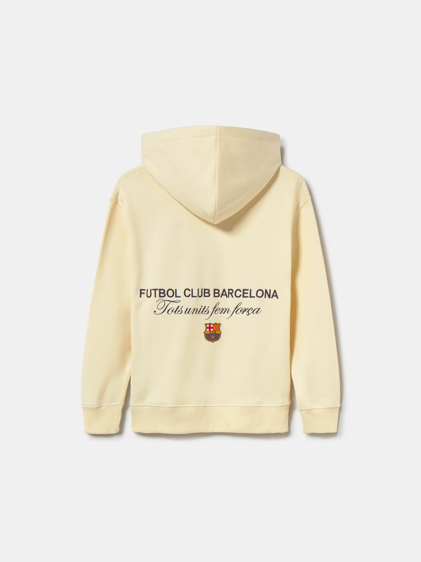Hoodie Ecru Fan Club Barça - Junior - Image 5