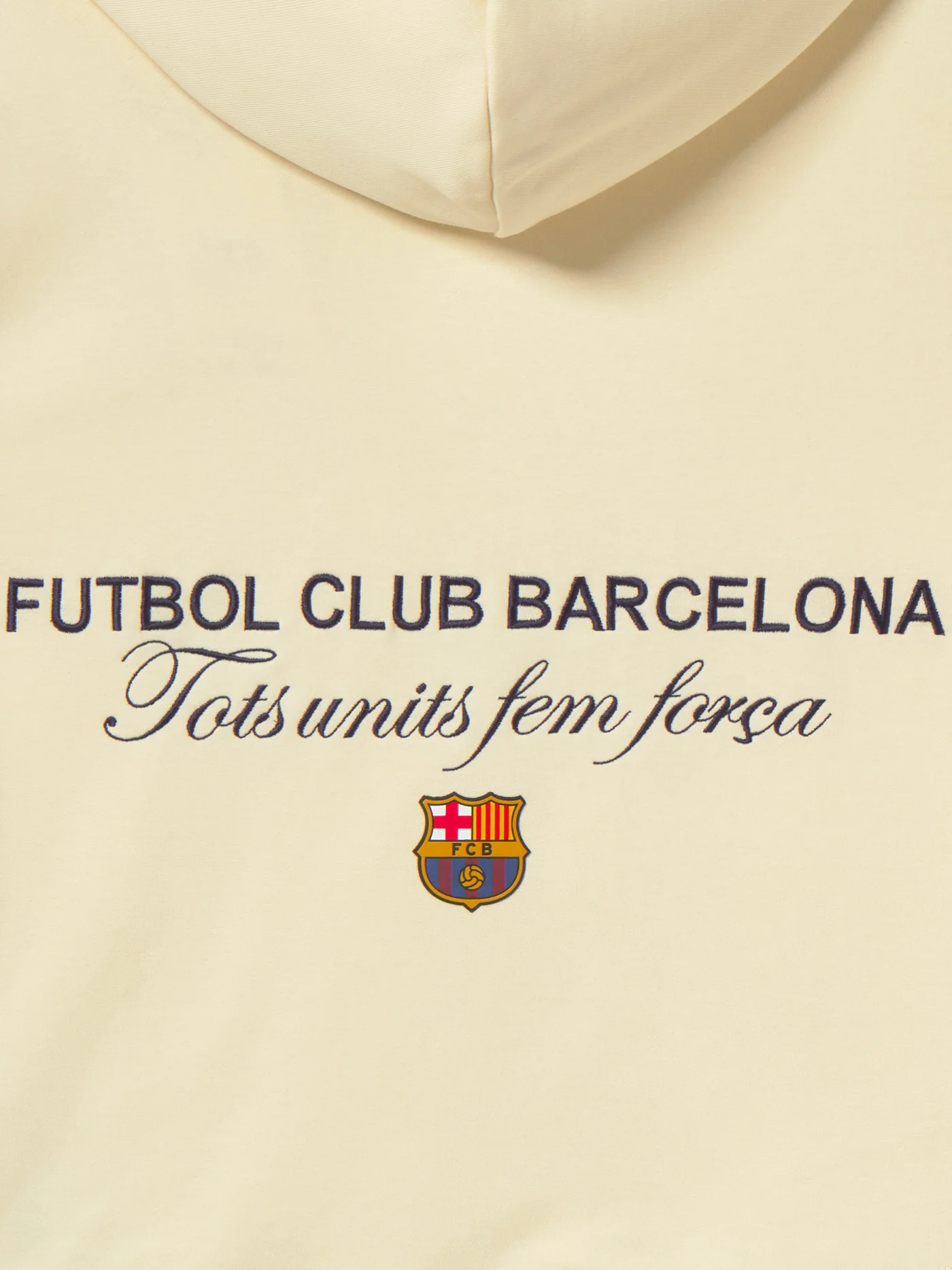 Hoodie Ecru Fan Club Barça - Junior - Image 7