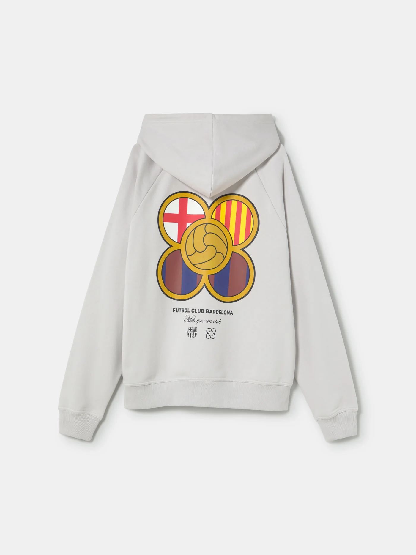Hoodie Grey Panot Barça - Image 3