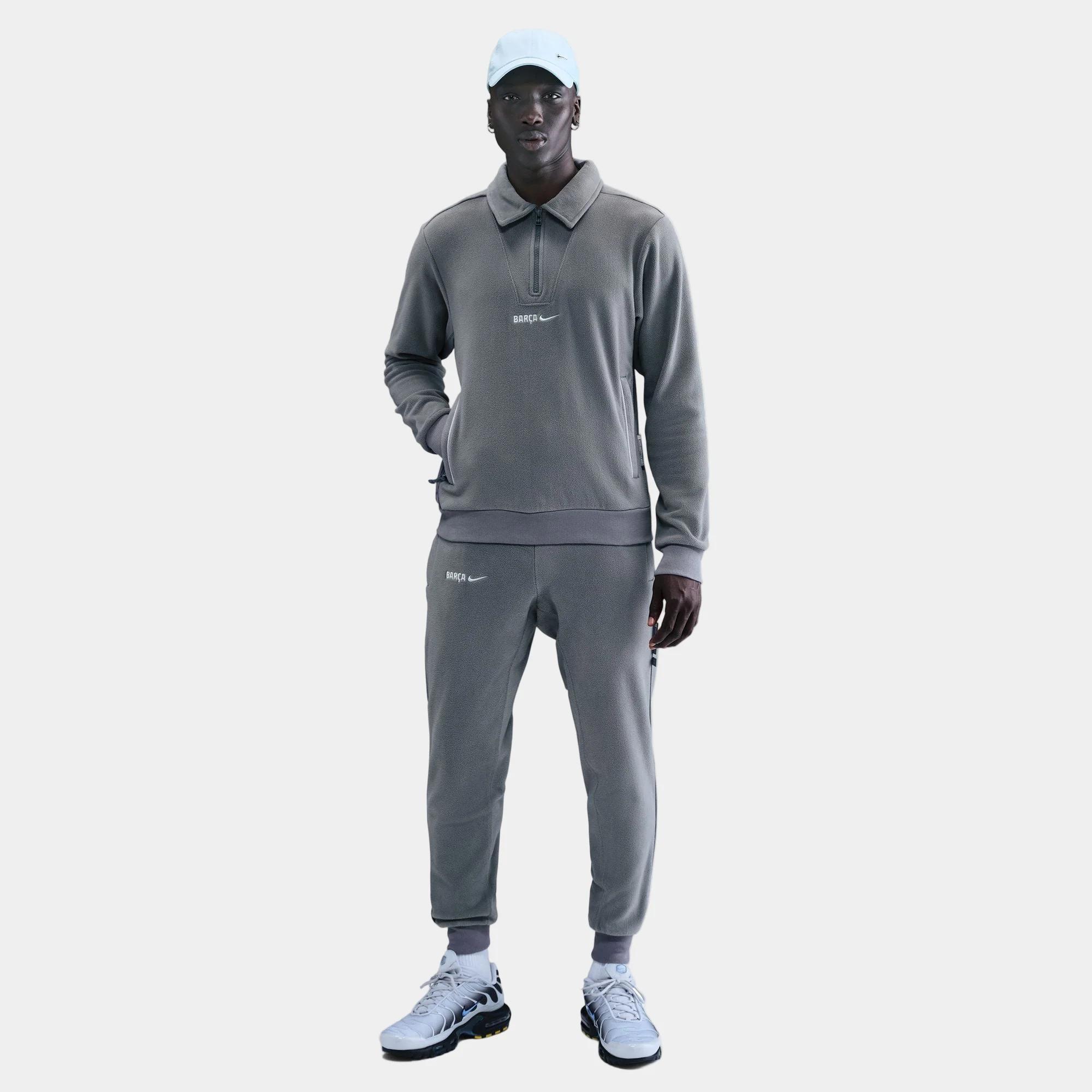 Hoodie half zip Barça Nike - Image 3