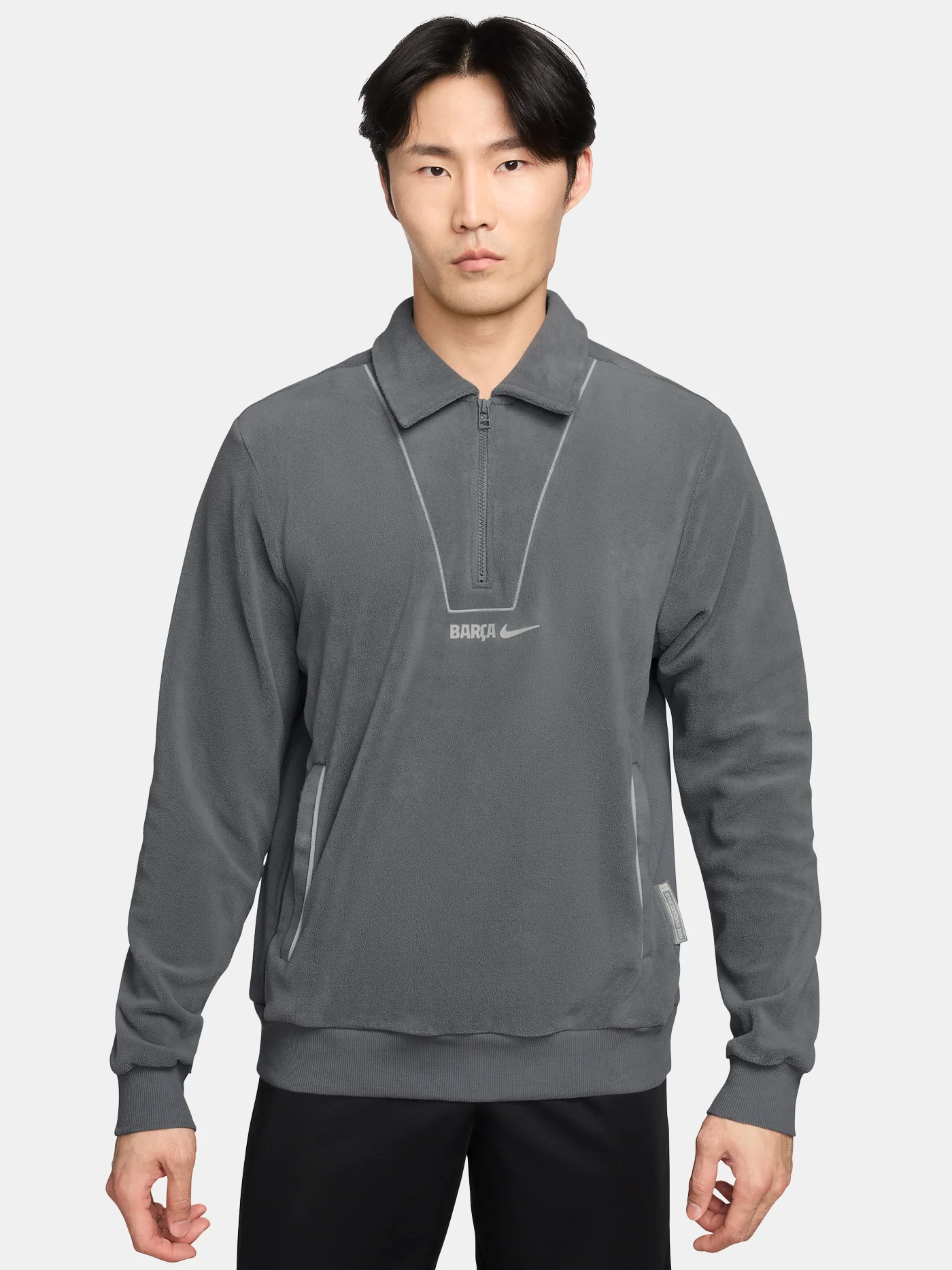 Hoodie half zip Barça Nike - Image 4