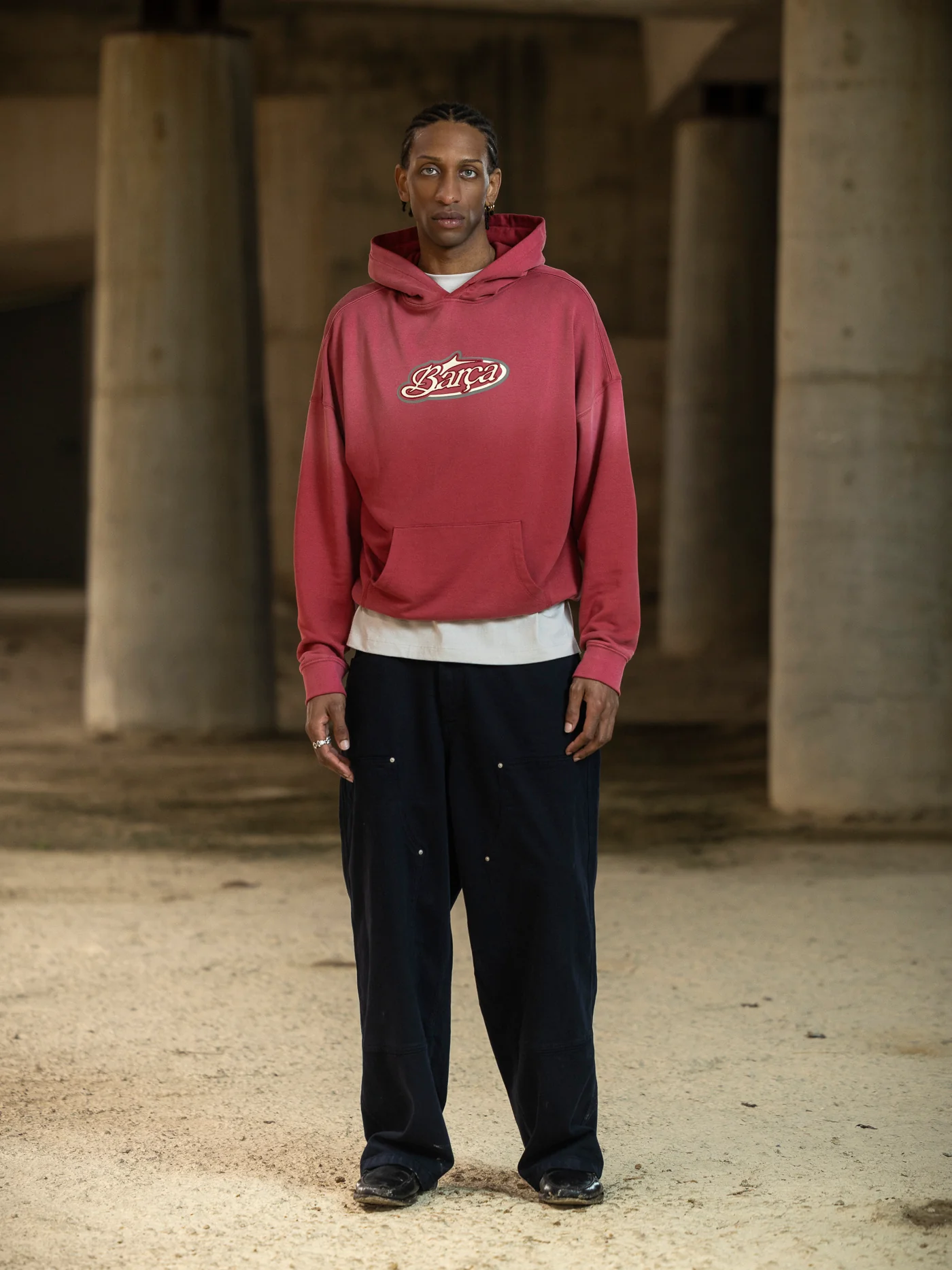 Hoodie Red Aftermatch Barça - Image 3