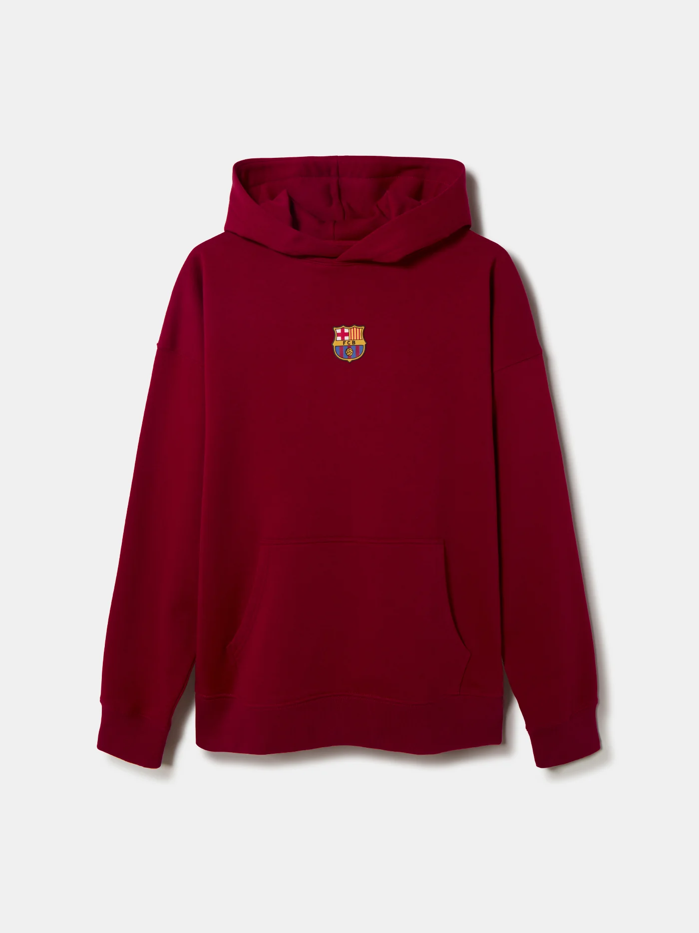 Hoodie red Barça  - Woman - Image 4