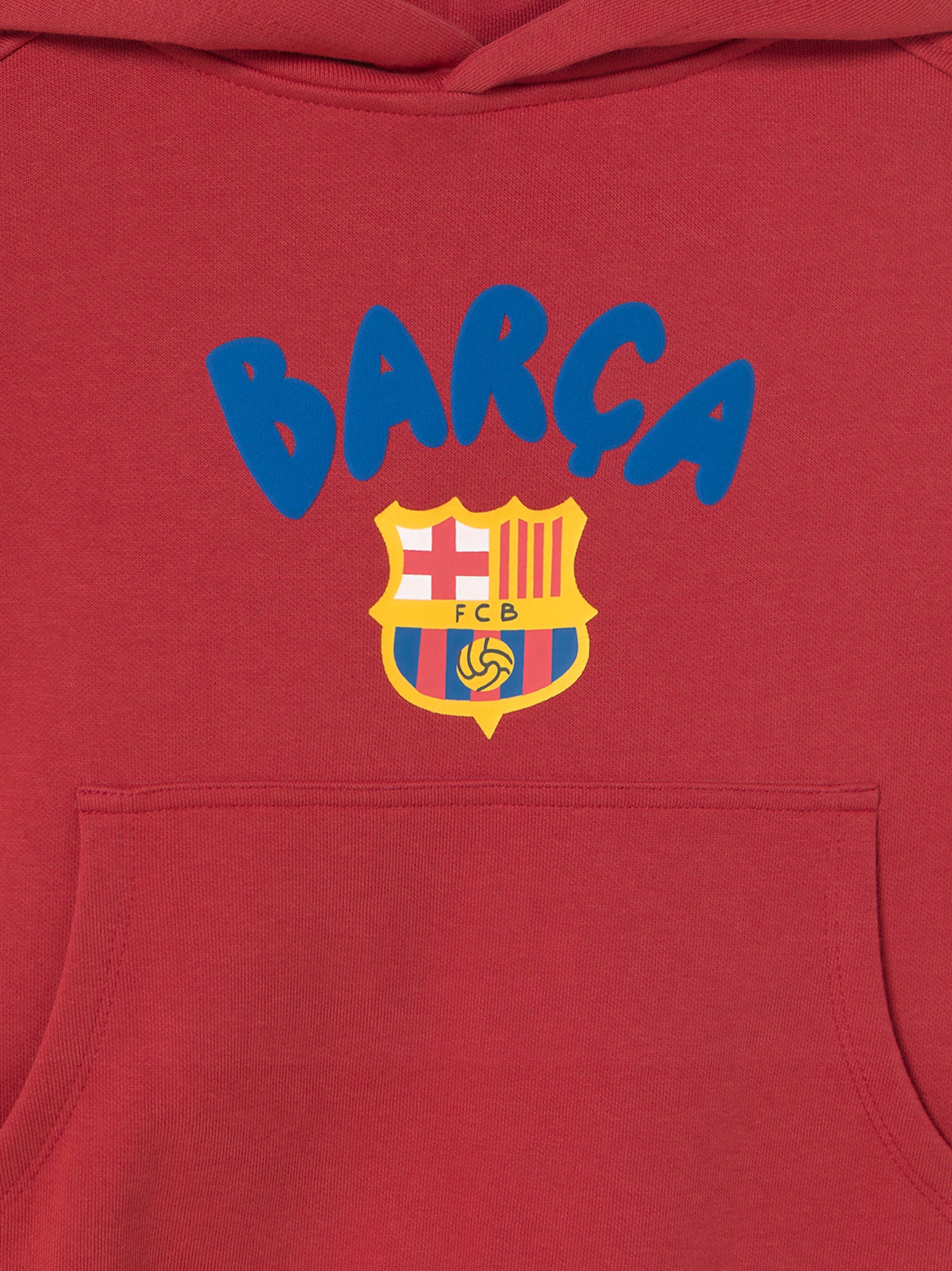 Hoodie red Squad Barça - Kids - Image 3