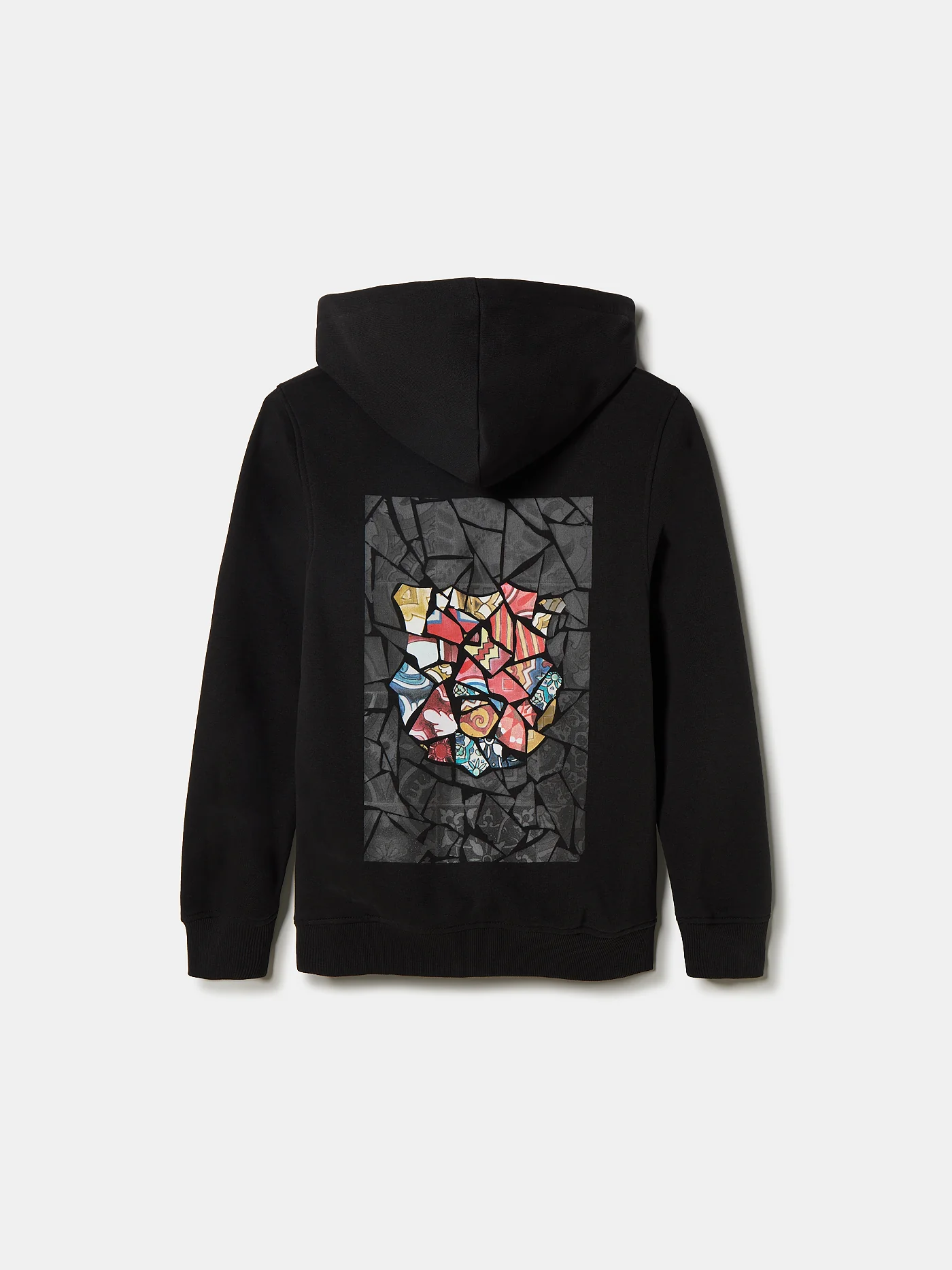 Hoodie black trencadis Barça - Junior - Image 7