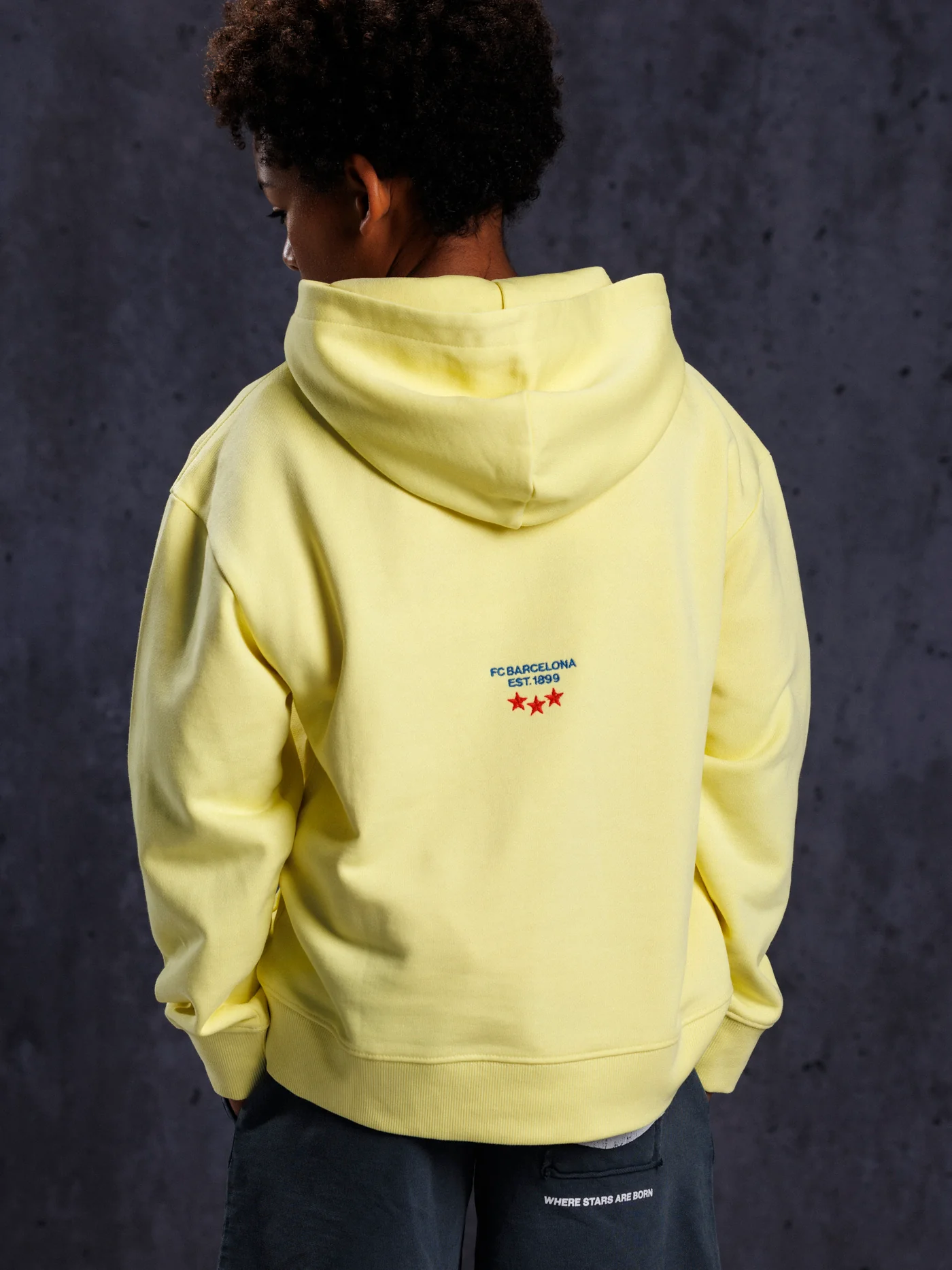 Hoodie Yellow Aftermatch Barça - Image 2