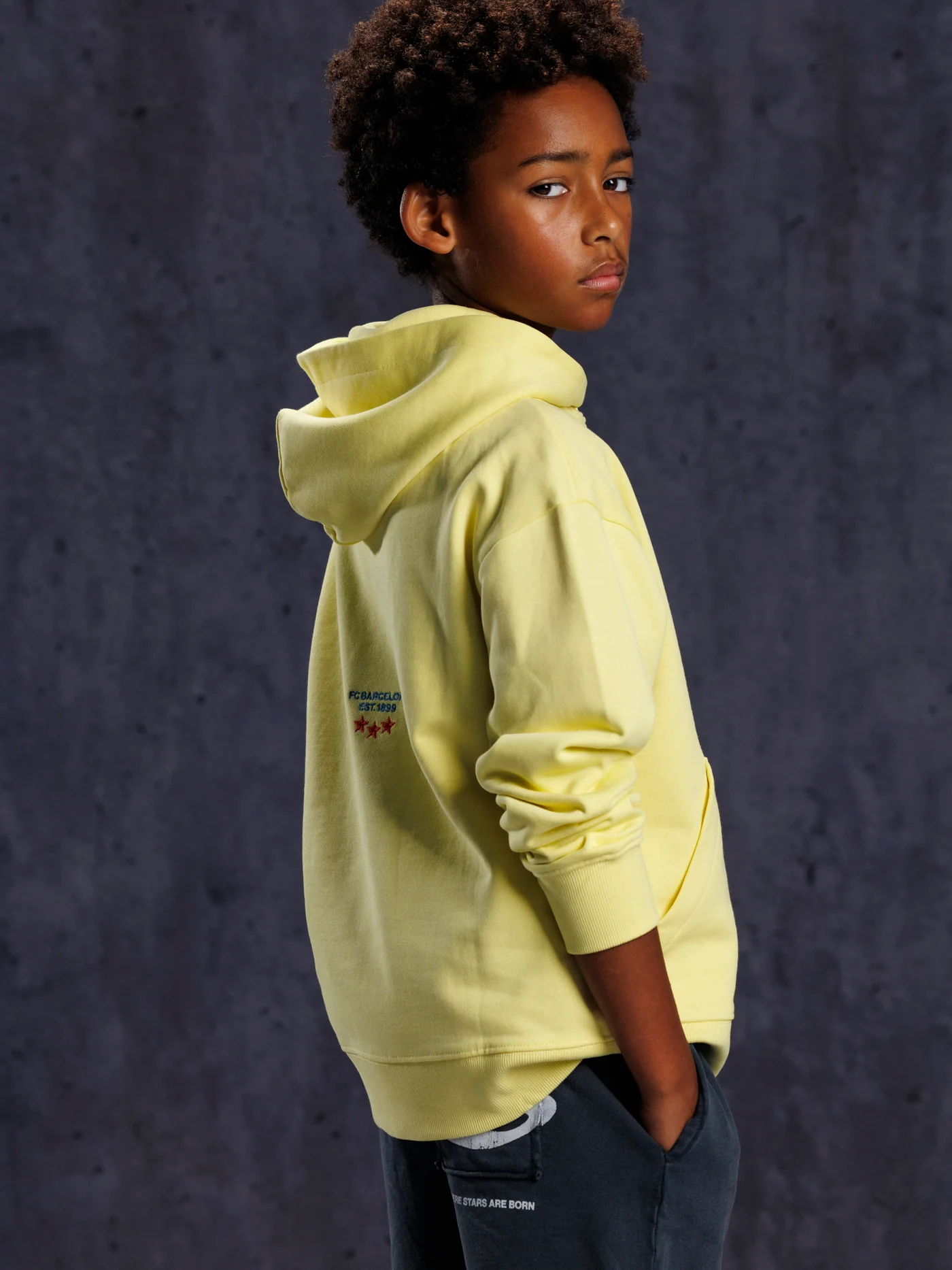 Hoodie Yellow Aftermatch Barça - Image 6