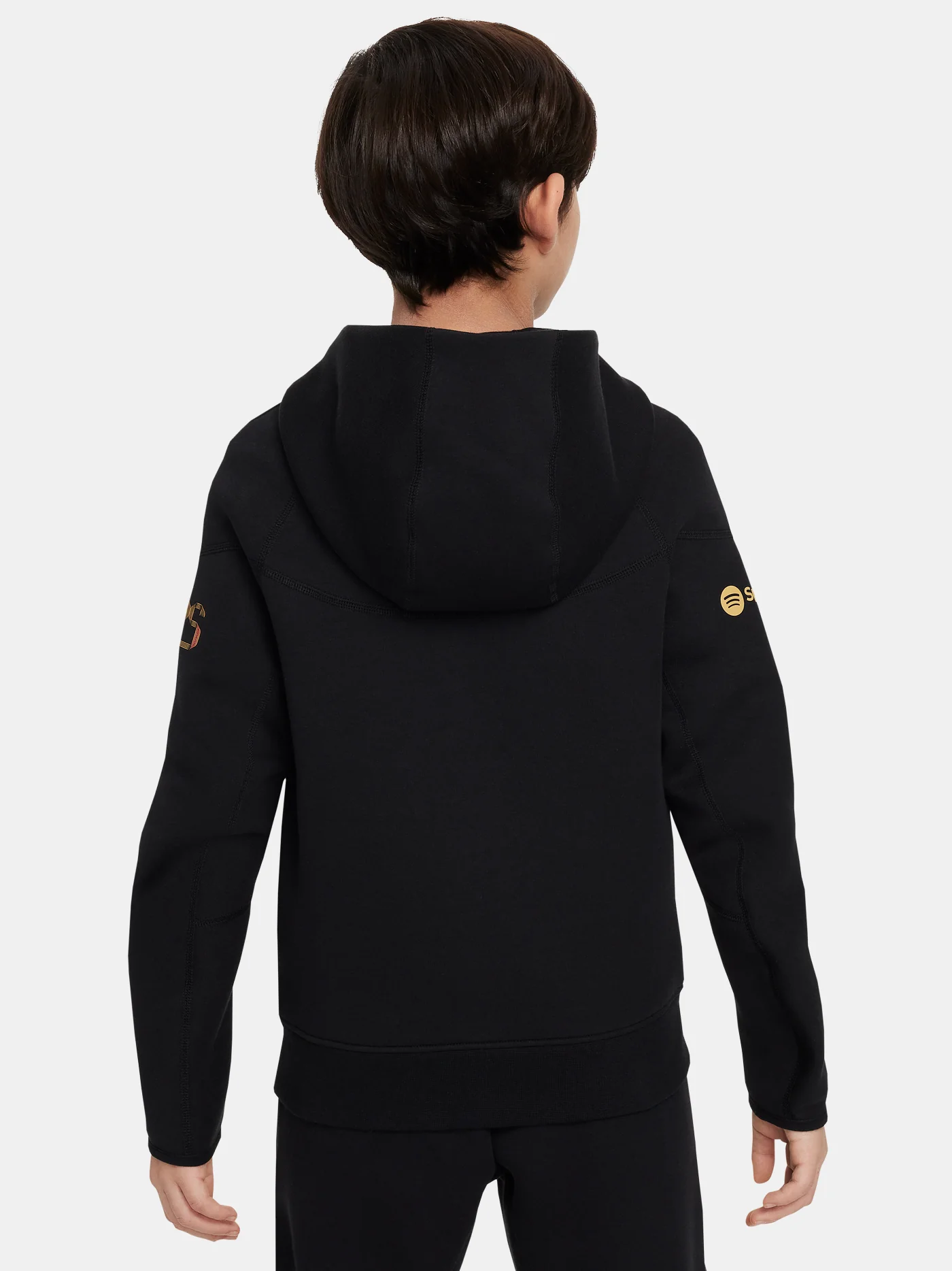 Jacket tech fleece black Barça Nike - Kids - Image 2