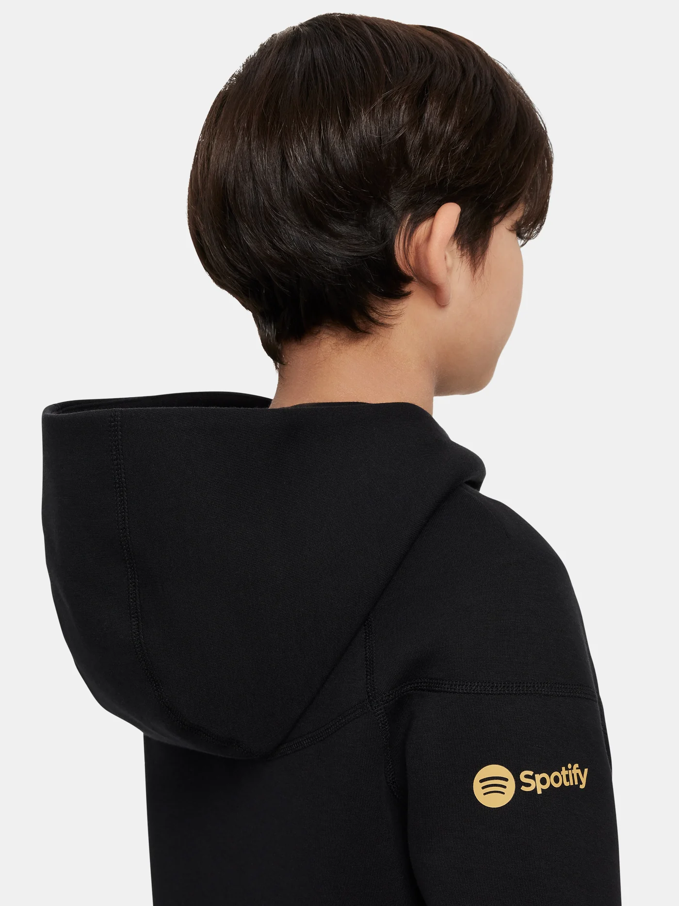 Jacket tech fleece black Barça Nike - Kids - Image 8