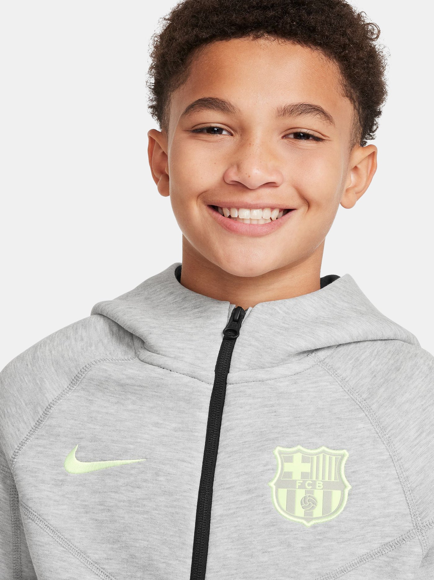 Jacket Tech Fleece Barça Nike - Junior - Image 3