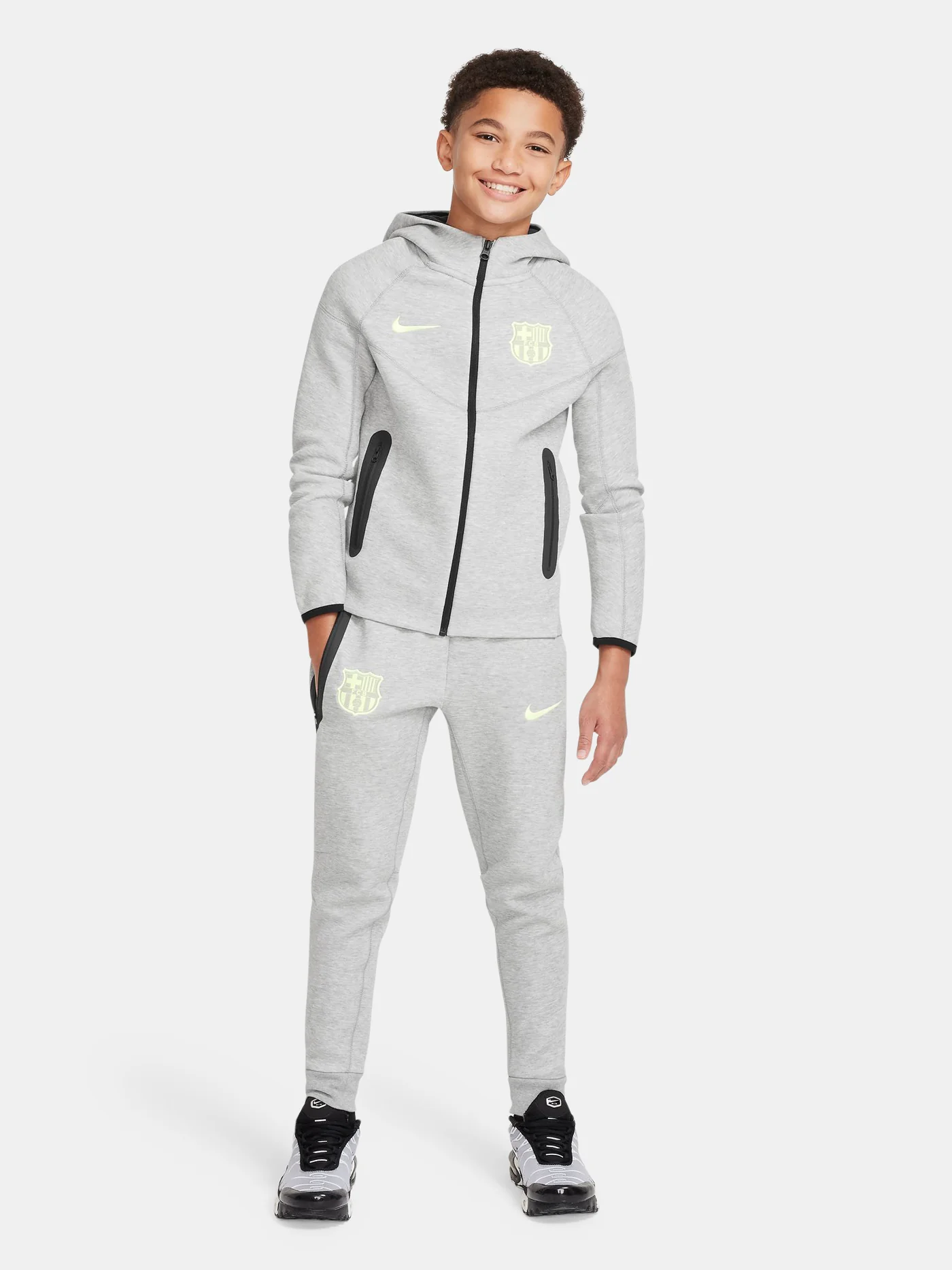 Jacket Tech Fleece Barça Nike - Junior - Image 8