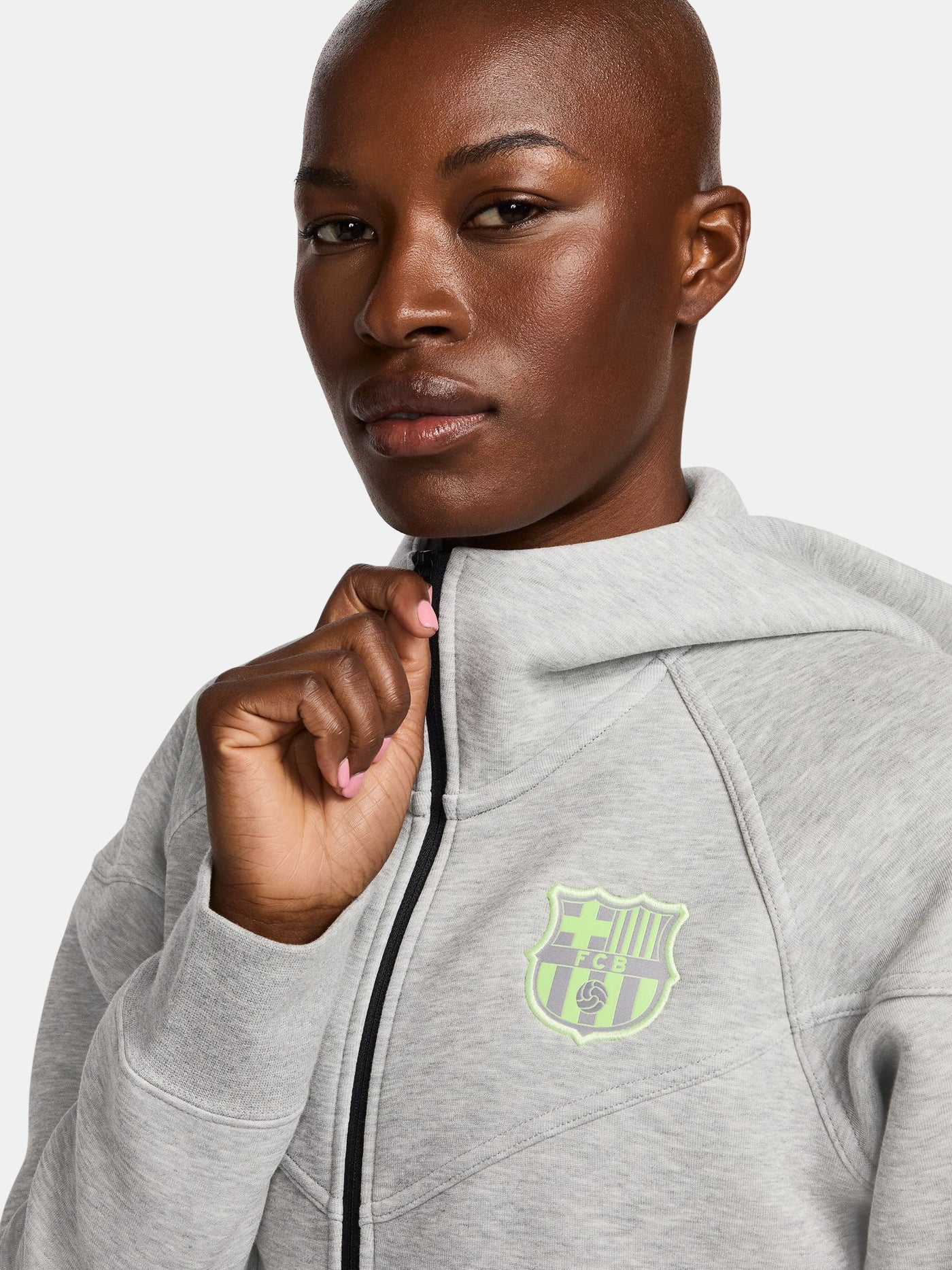 Jacket Tech Fleece Barça Nike - Women - Image 3