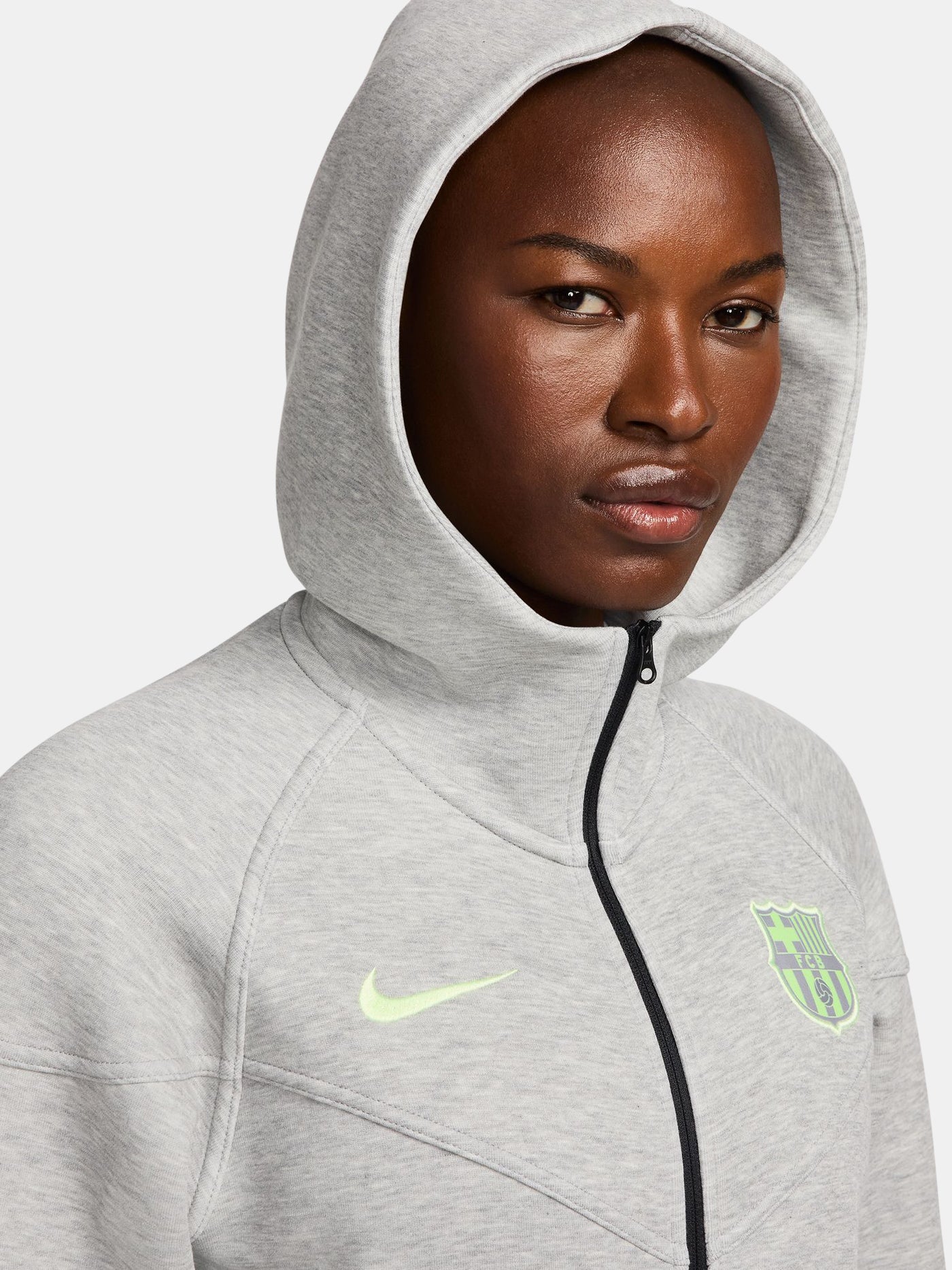 Jacket Tech Fleece Barça Nike - Women - Image 9