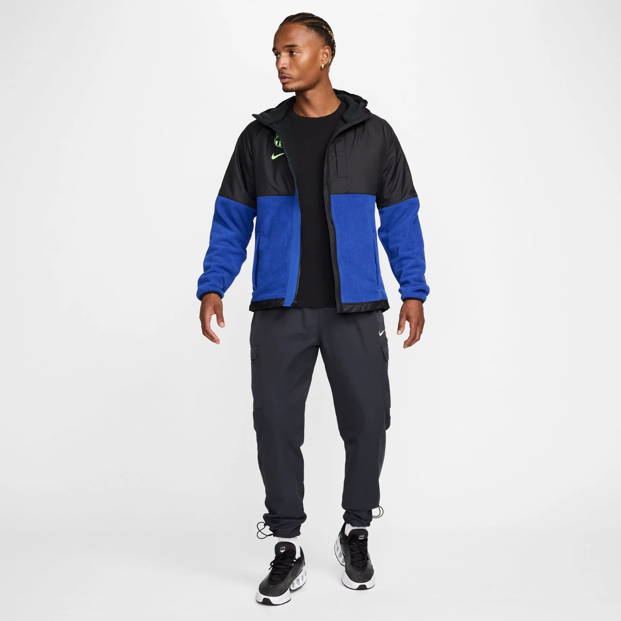 Jacket with hood Barça Nike - Image 3