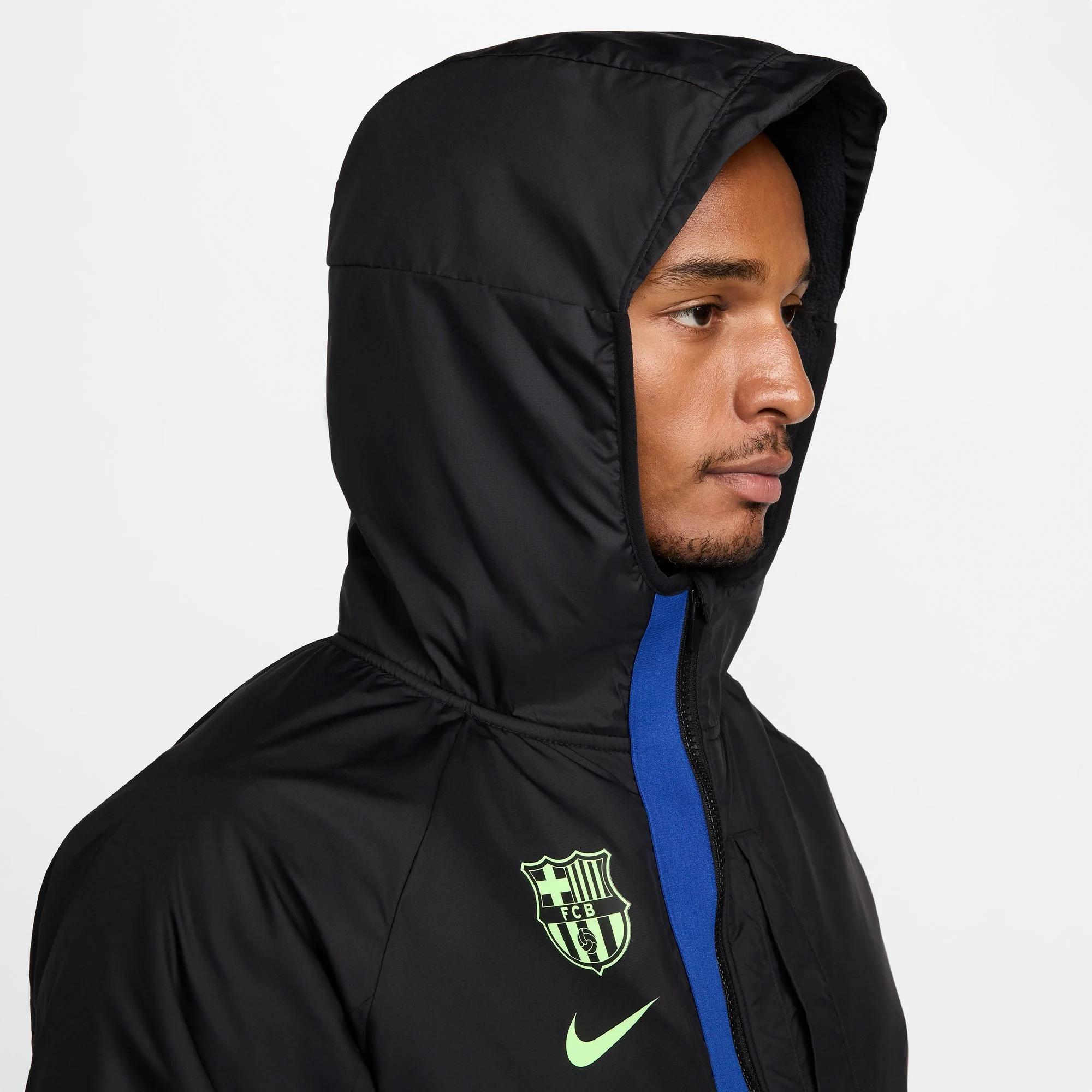 Jacket with hood Barça Nike - Image 5