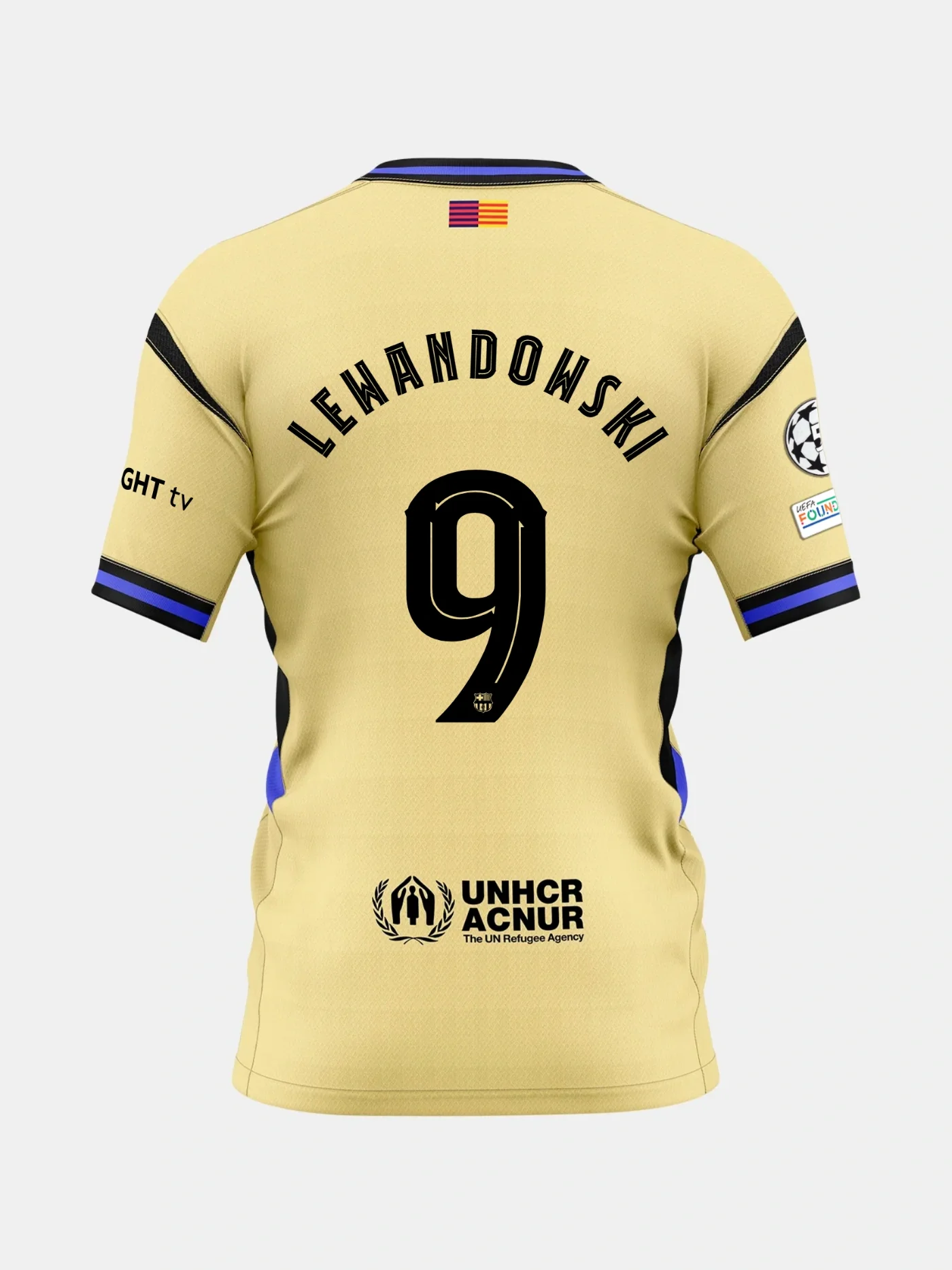LEWANDOWSKI |UCL Men's away jersey 25/26 FC Barcelona x Kobe Bryant - Player's Edition - Image 4