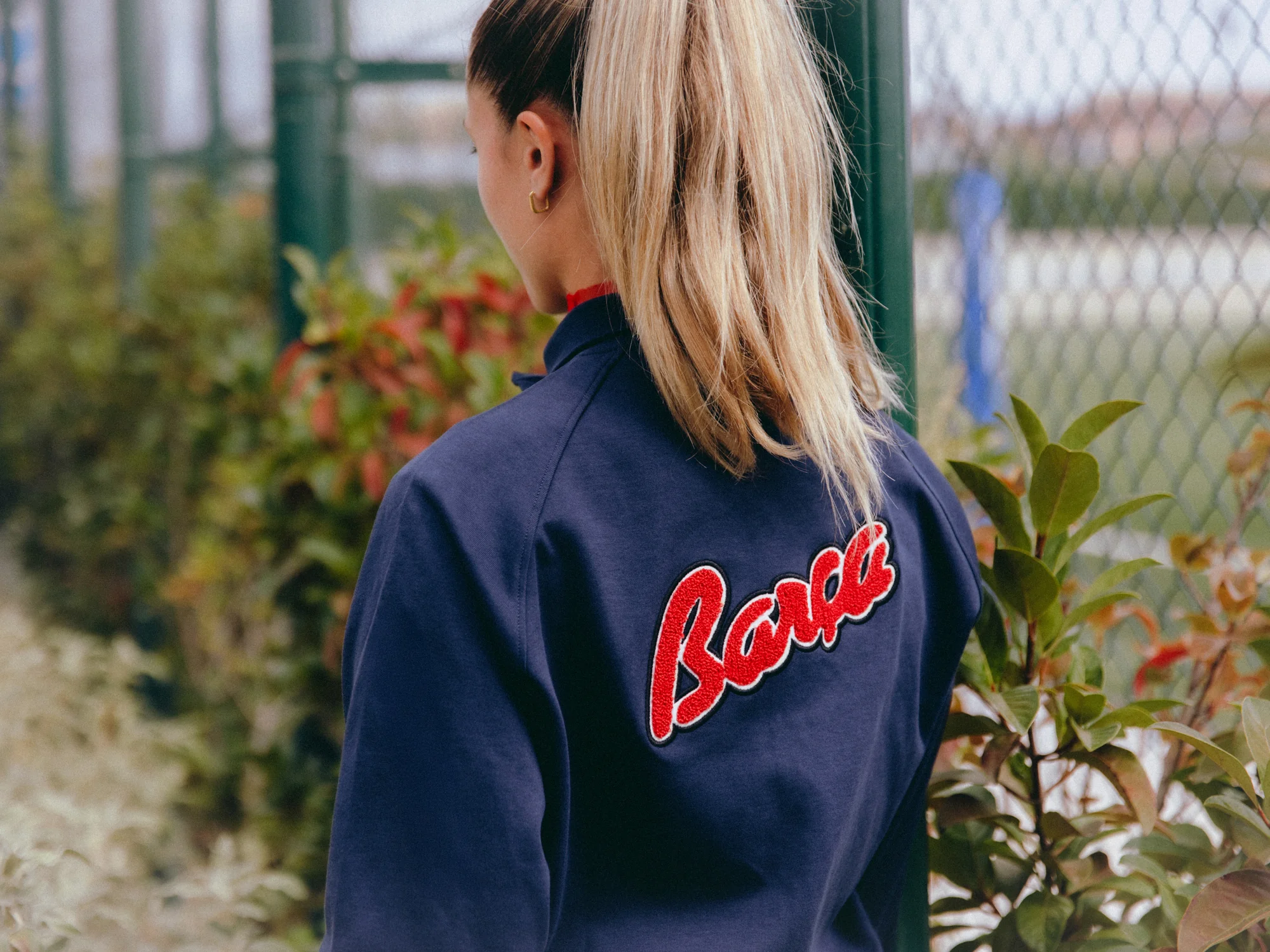 Light Jacket Retro 1899 Navy Fleece Barça - Image 7