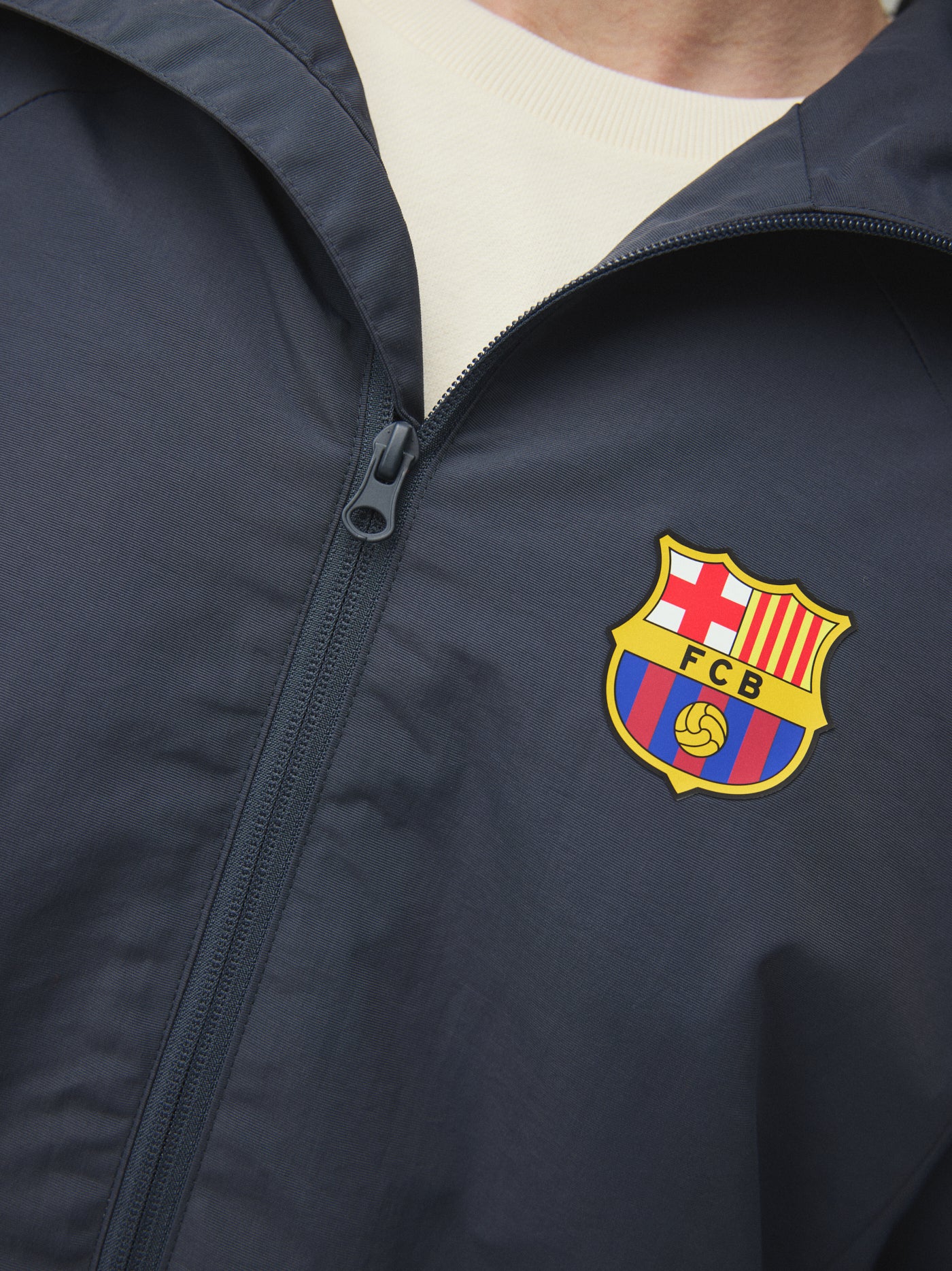 Light Jacket Navy Core Barça - Image 3