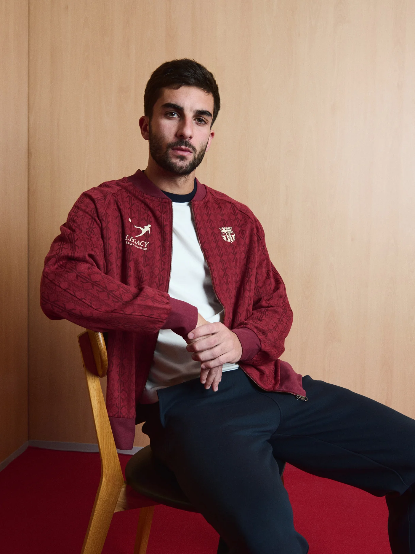 Light Jacket Red Cruyff Barça - Image 4
