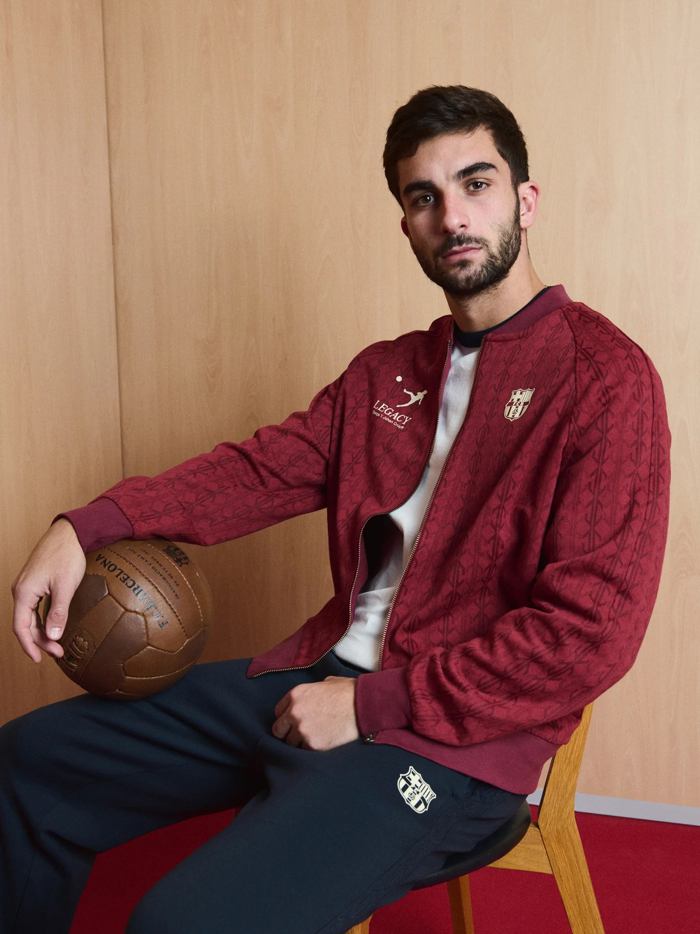 Light Jacket Red Cruyff Barça - Image 6