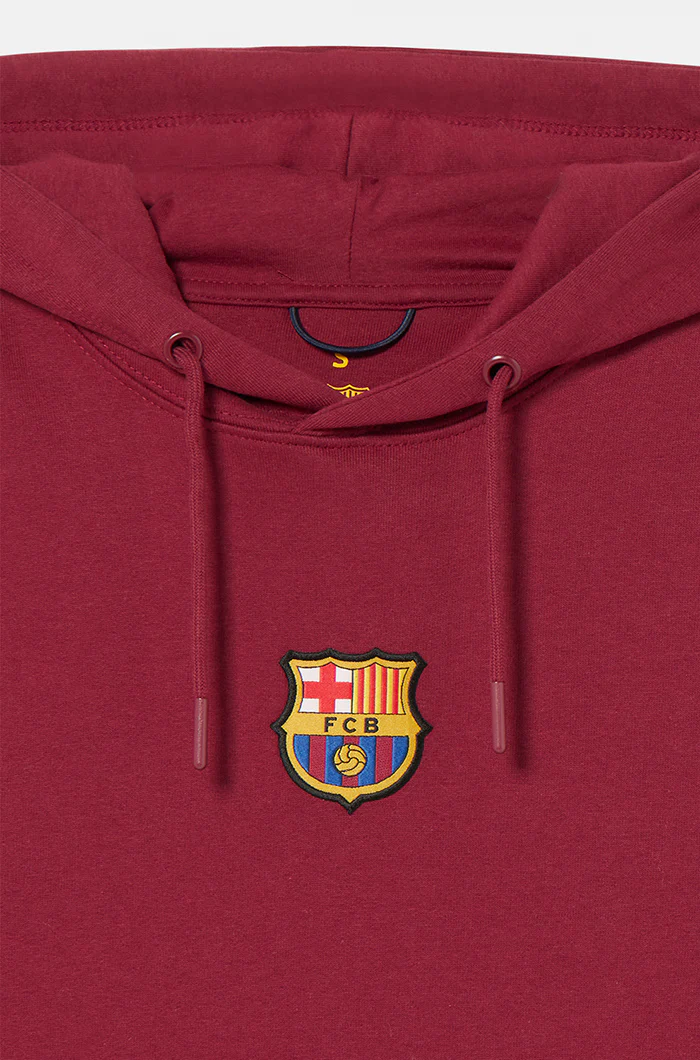 Maroon Barça hoodie - Image 3