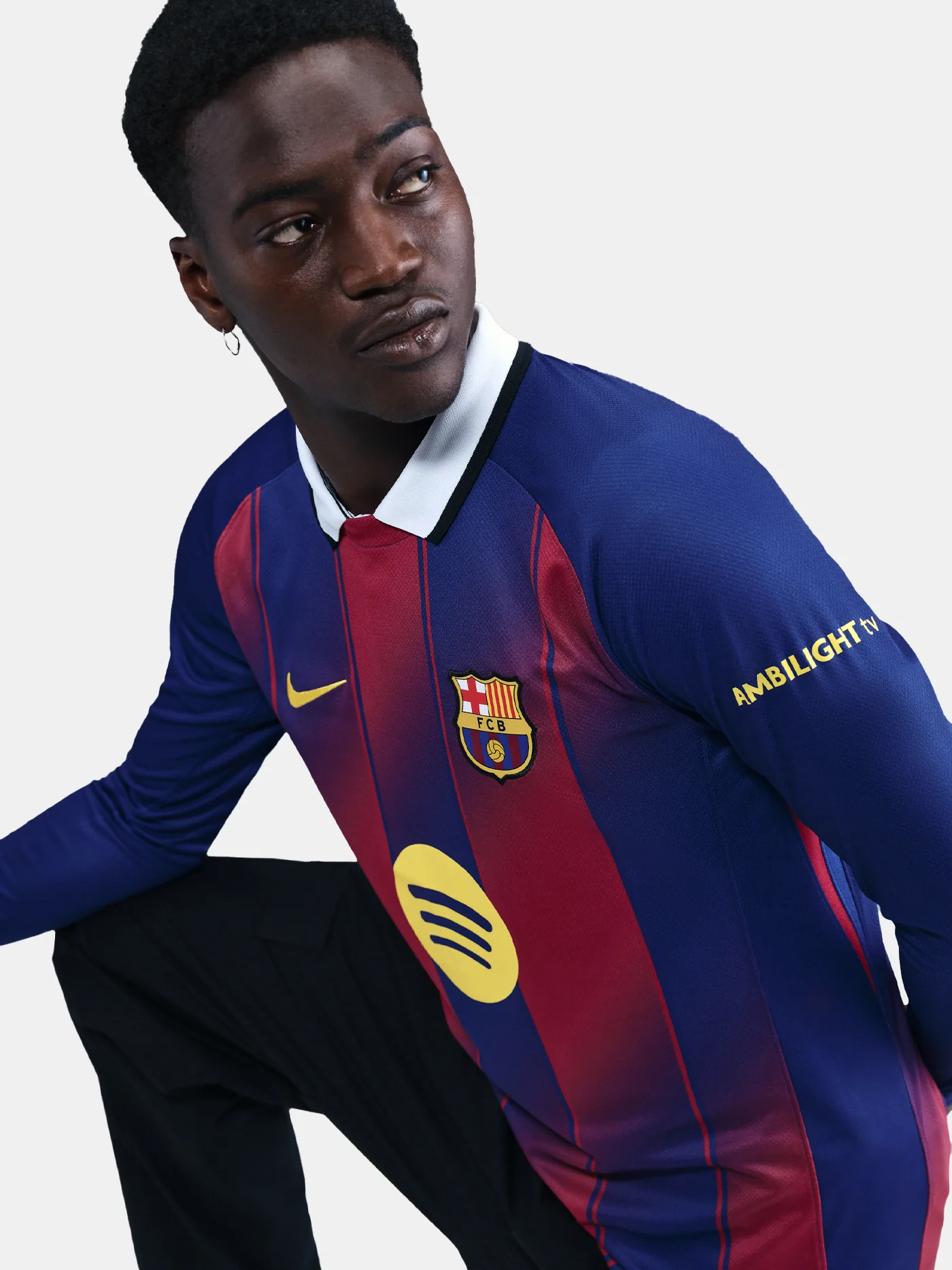 La Liga Men's home jersey 25/26 FC Barcelona Long-sleeve Long-sleeve - Image 2
