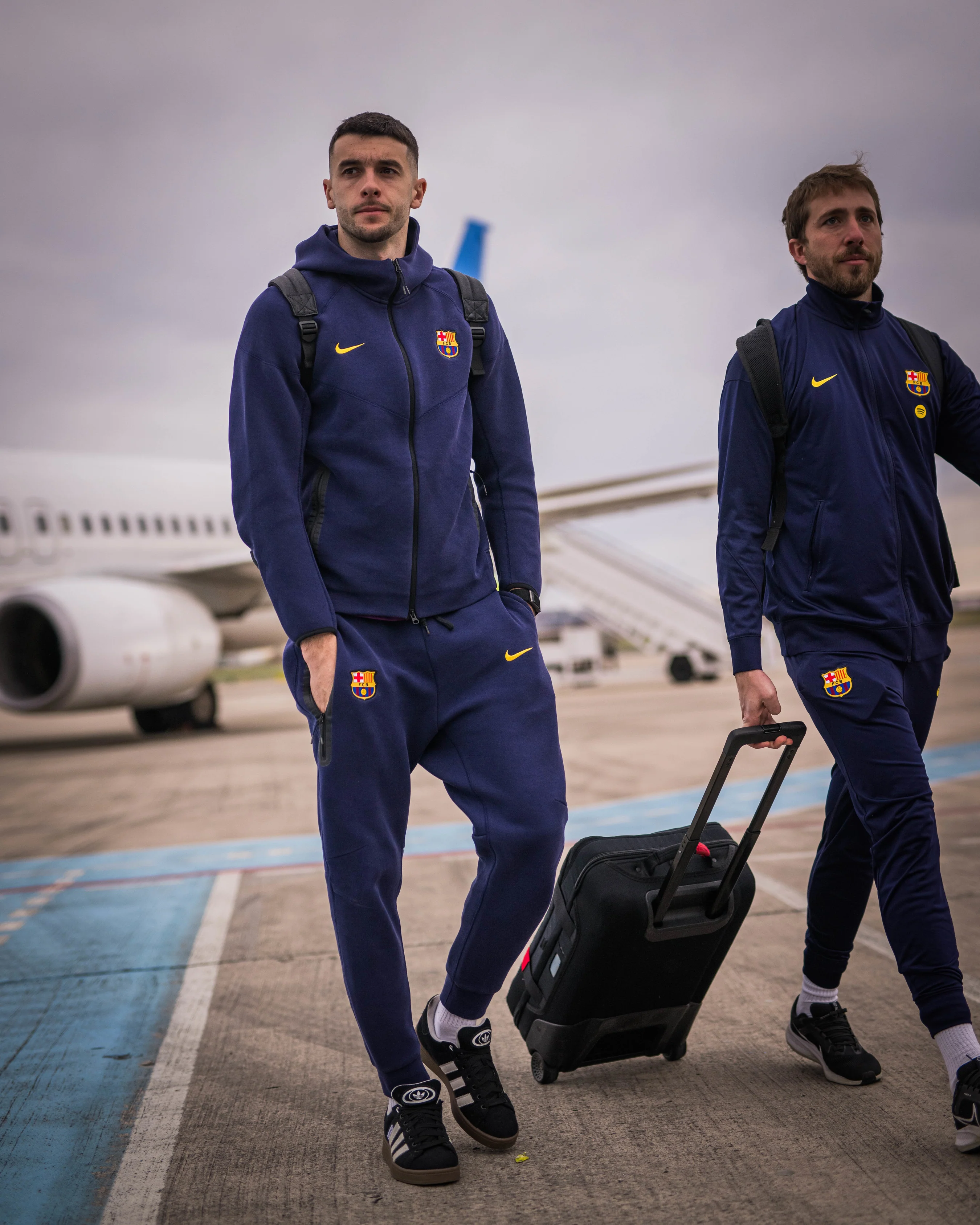 Men's pant tech fleece Barça Nike - Navy - Image 3