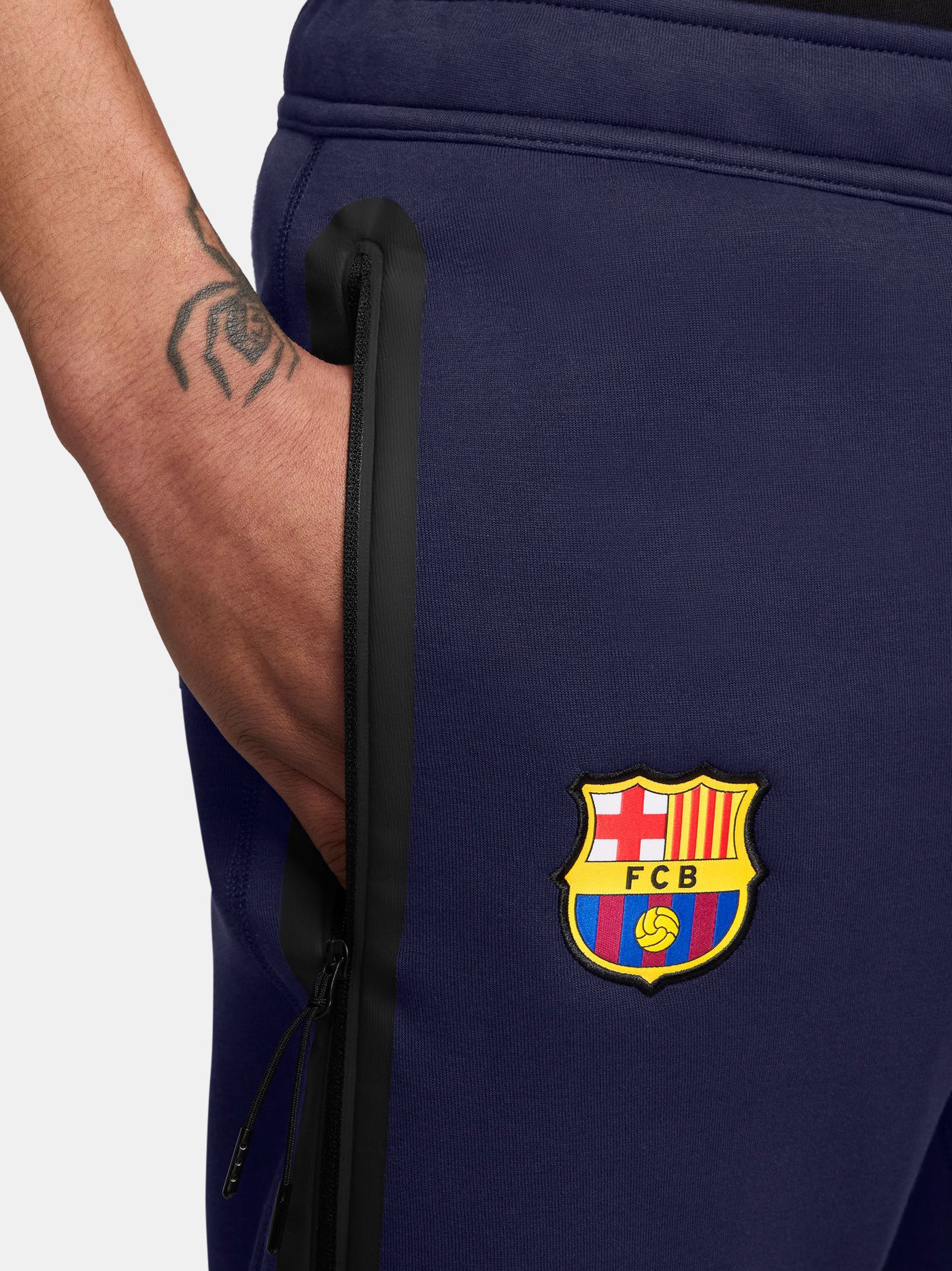 Men's pant tech fleece Barça Nike - Navy - Image 6