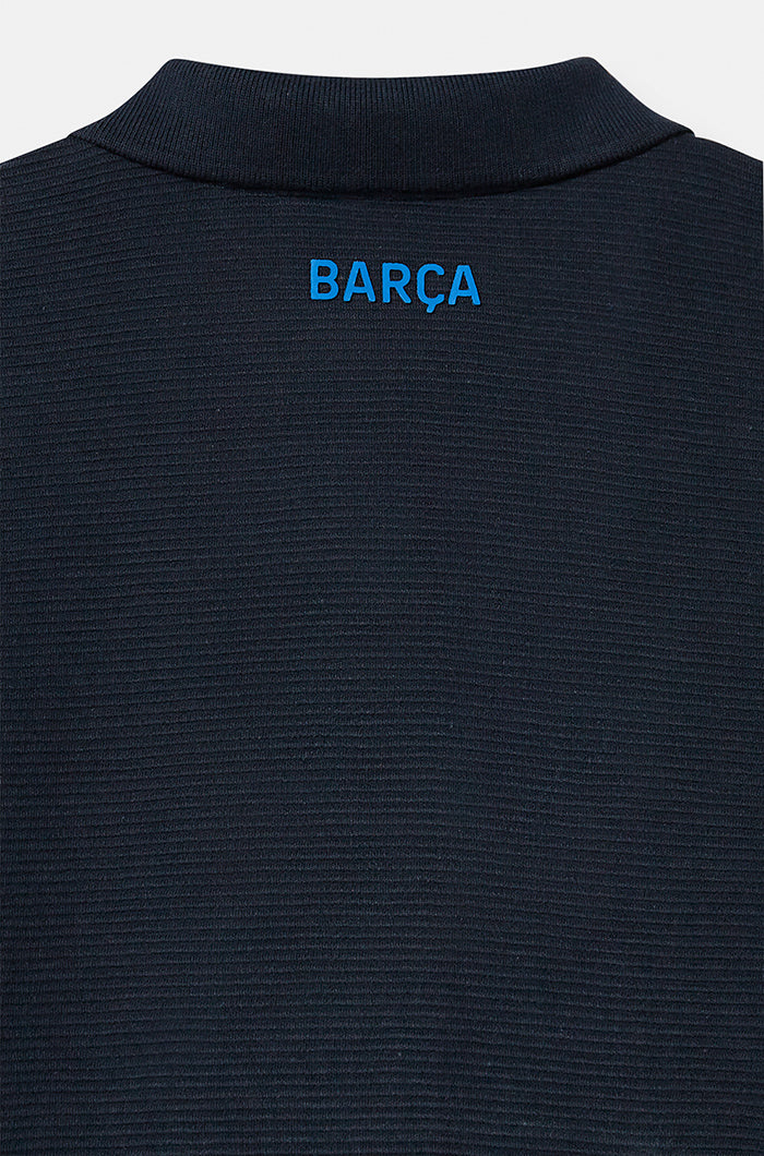 Navy polo shirt Barça - Image 5