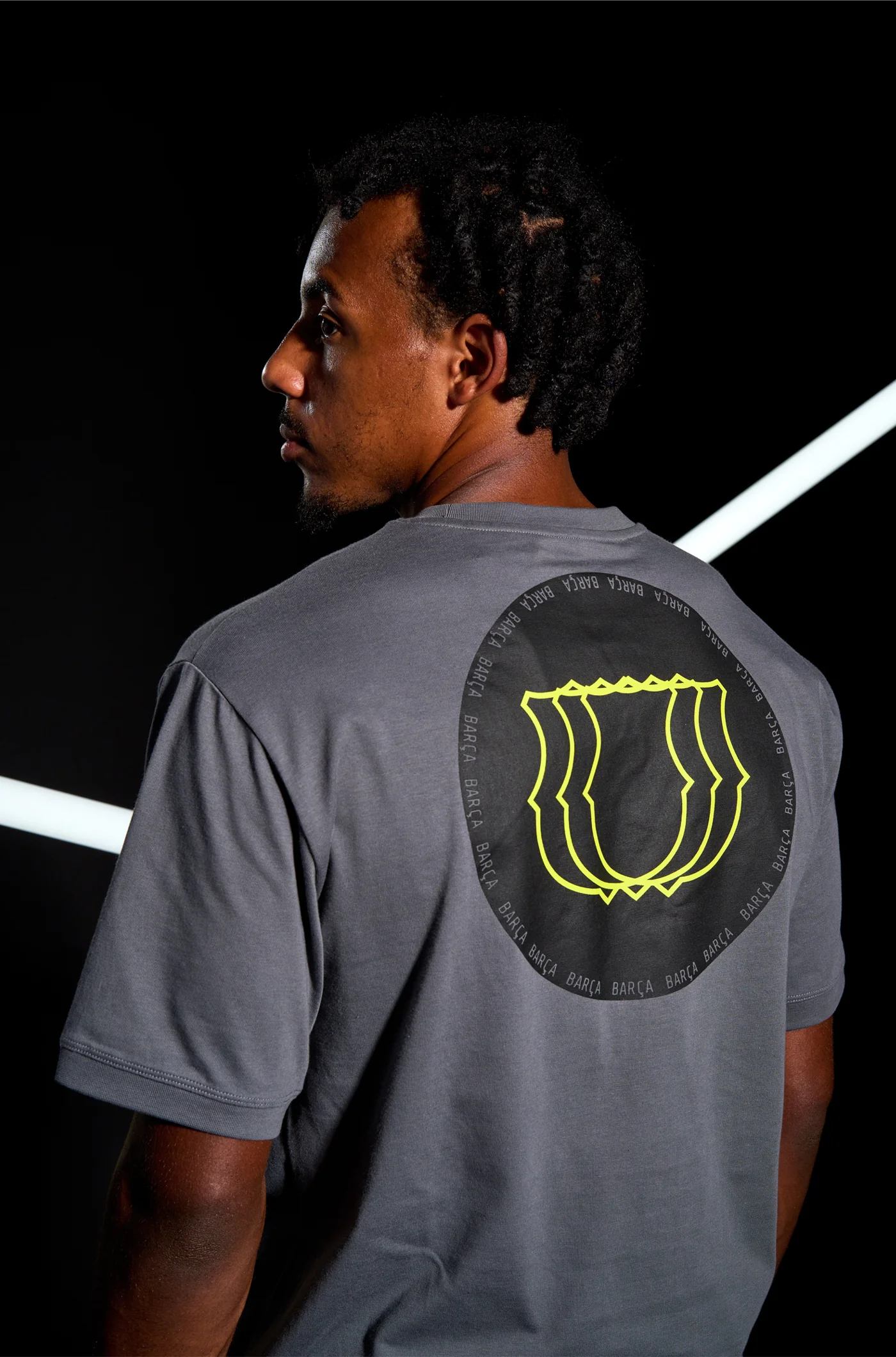 Barça grey t-shirt – Numerology - Image 2
