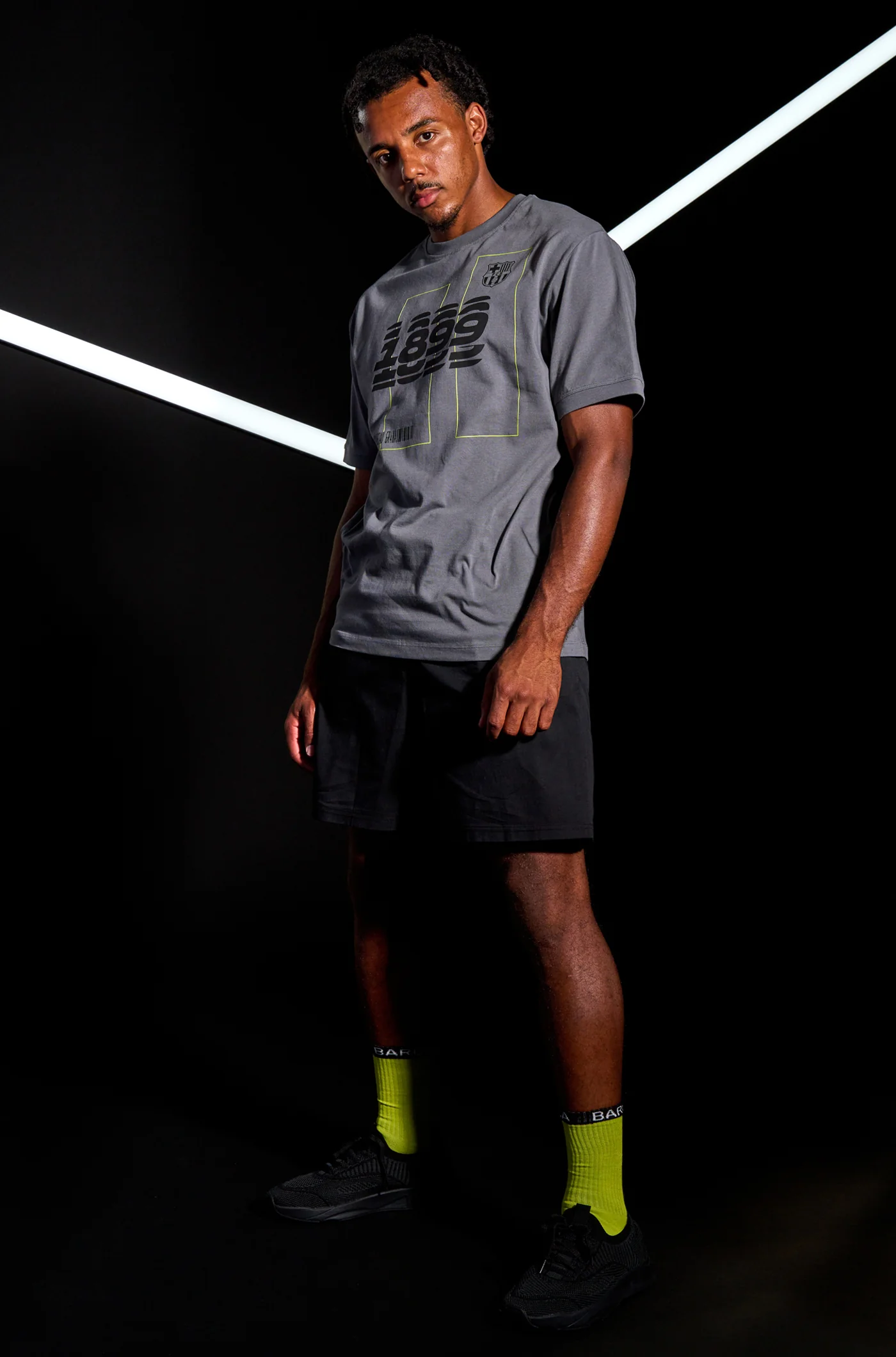 Barça grey t-shirt – Numerology - Image 3