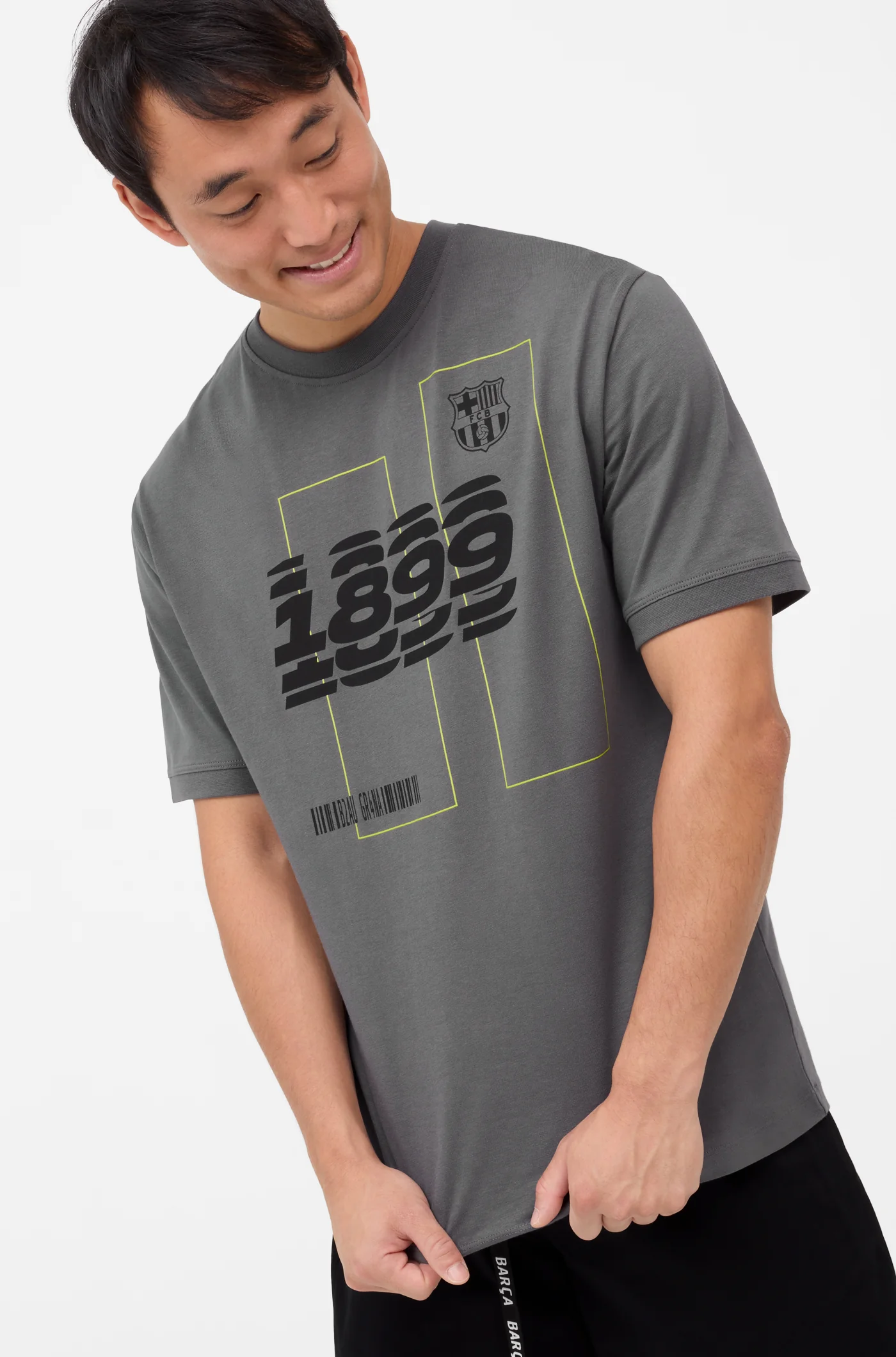 Barça grey t-shirt – Numerology - Image 6