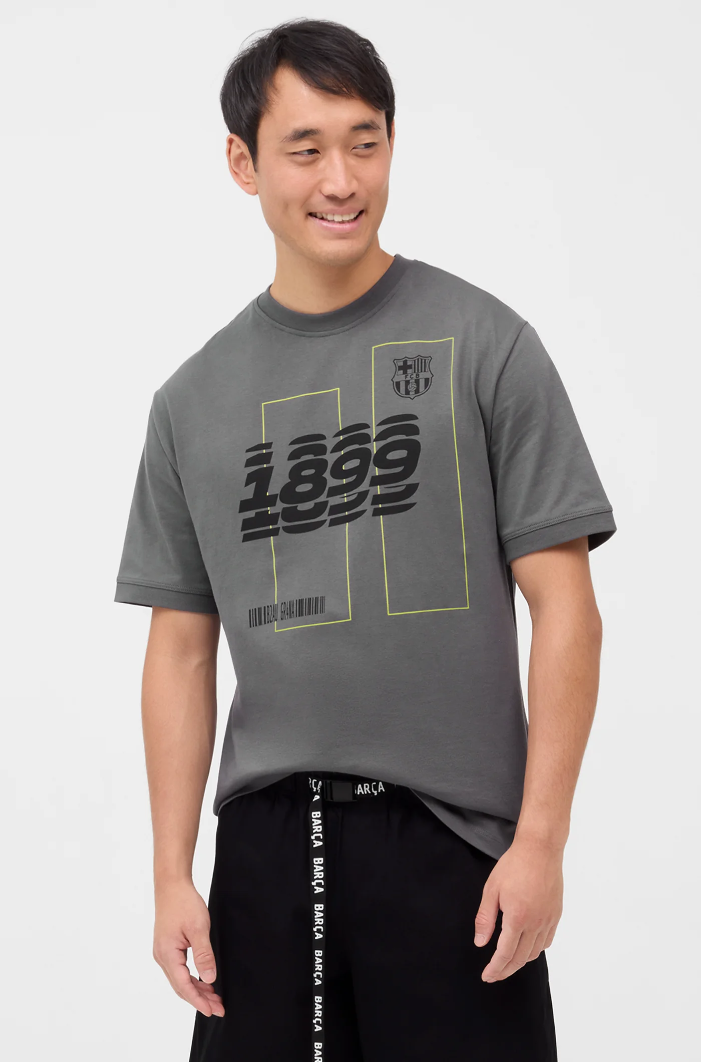 Barça grey t-shirt – Numerology - Image 7