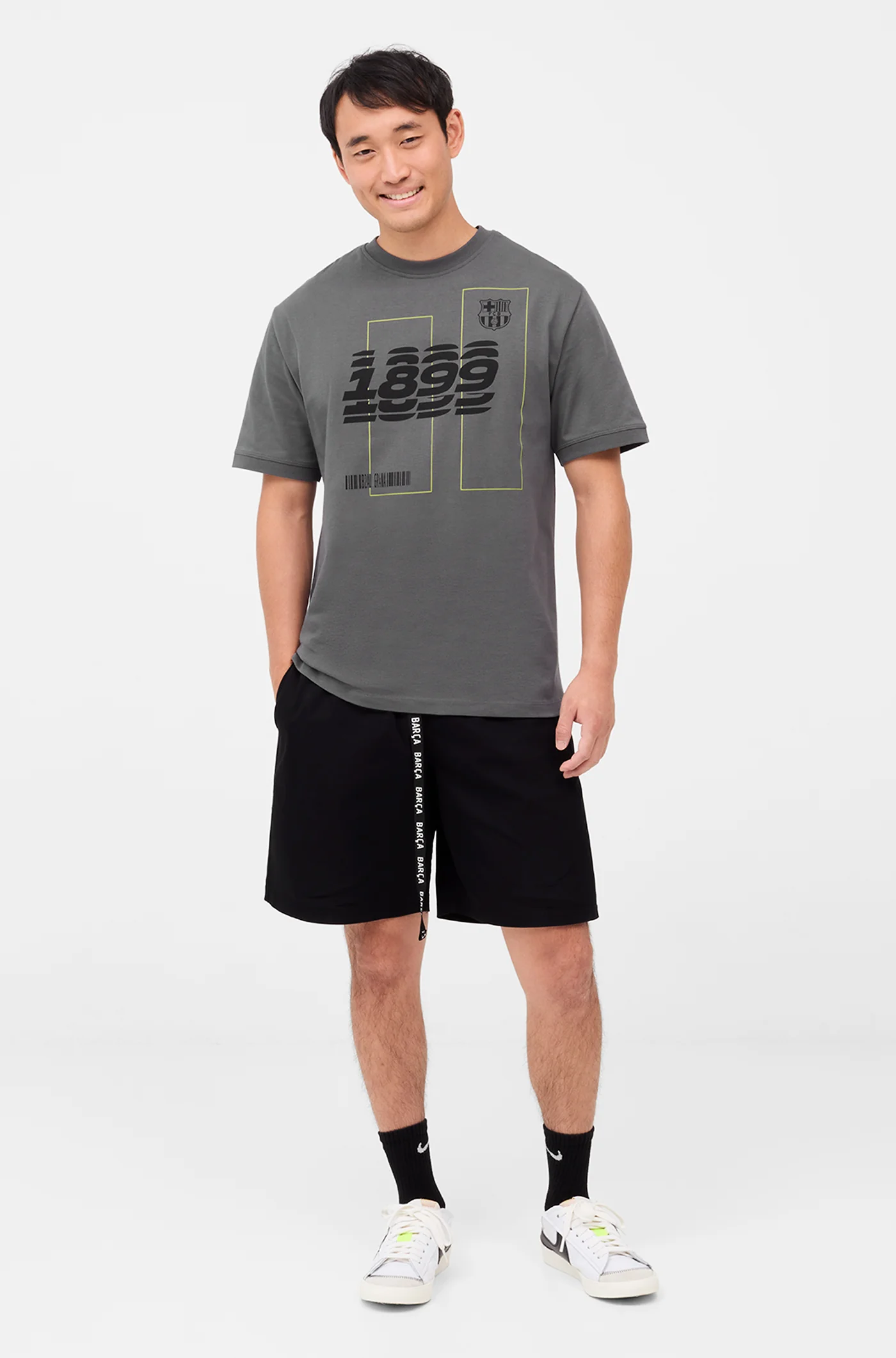 Barça grey t-shirt – Numerology - Image 8