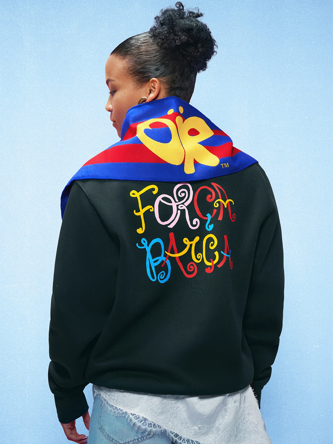 Scarf FC Barcelona x Olivia Rodrigo x Spotify - Image 3