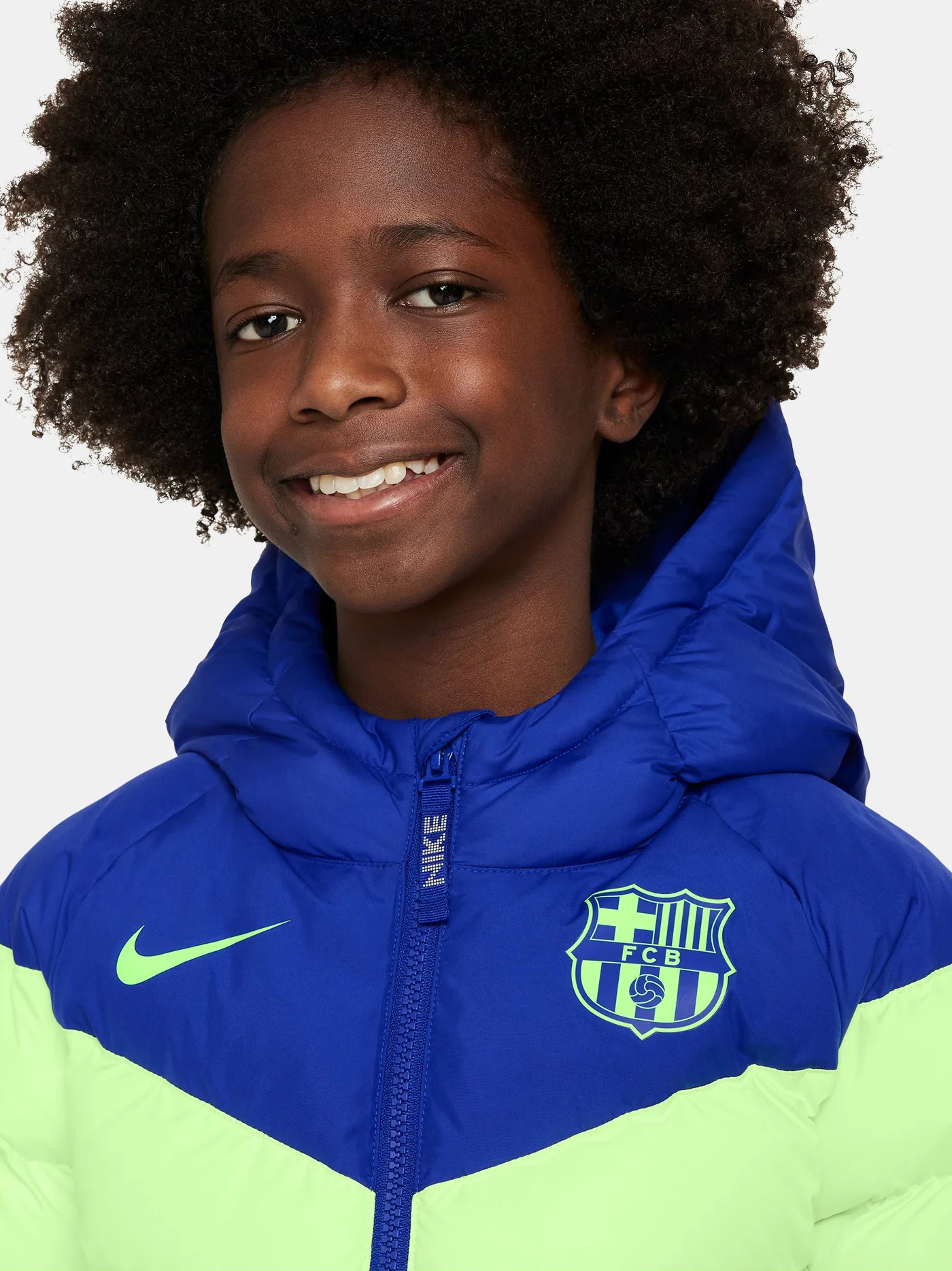 Padded coat Barça Nike - Junior - Image 3