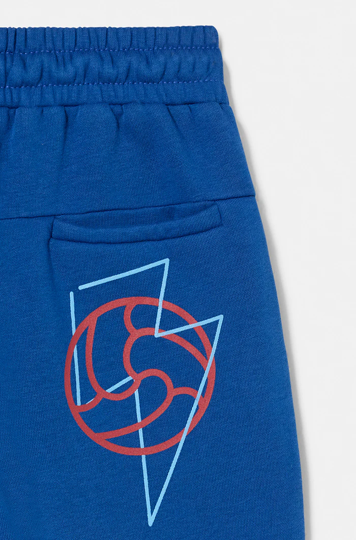 Blue Barça ball pants - Junior - Image 4