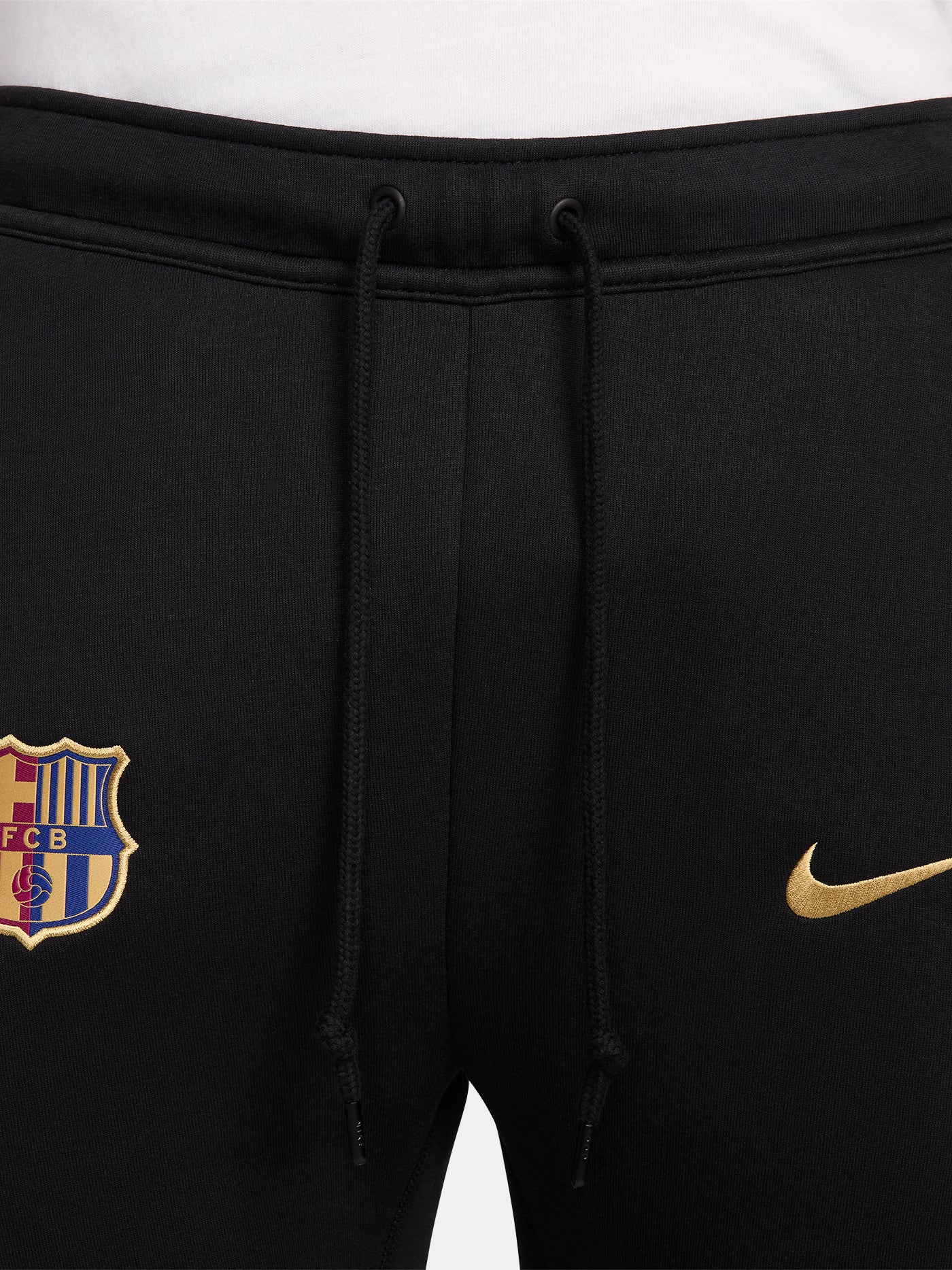 Pants tech fleece crest black Barça Nike - Image 4