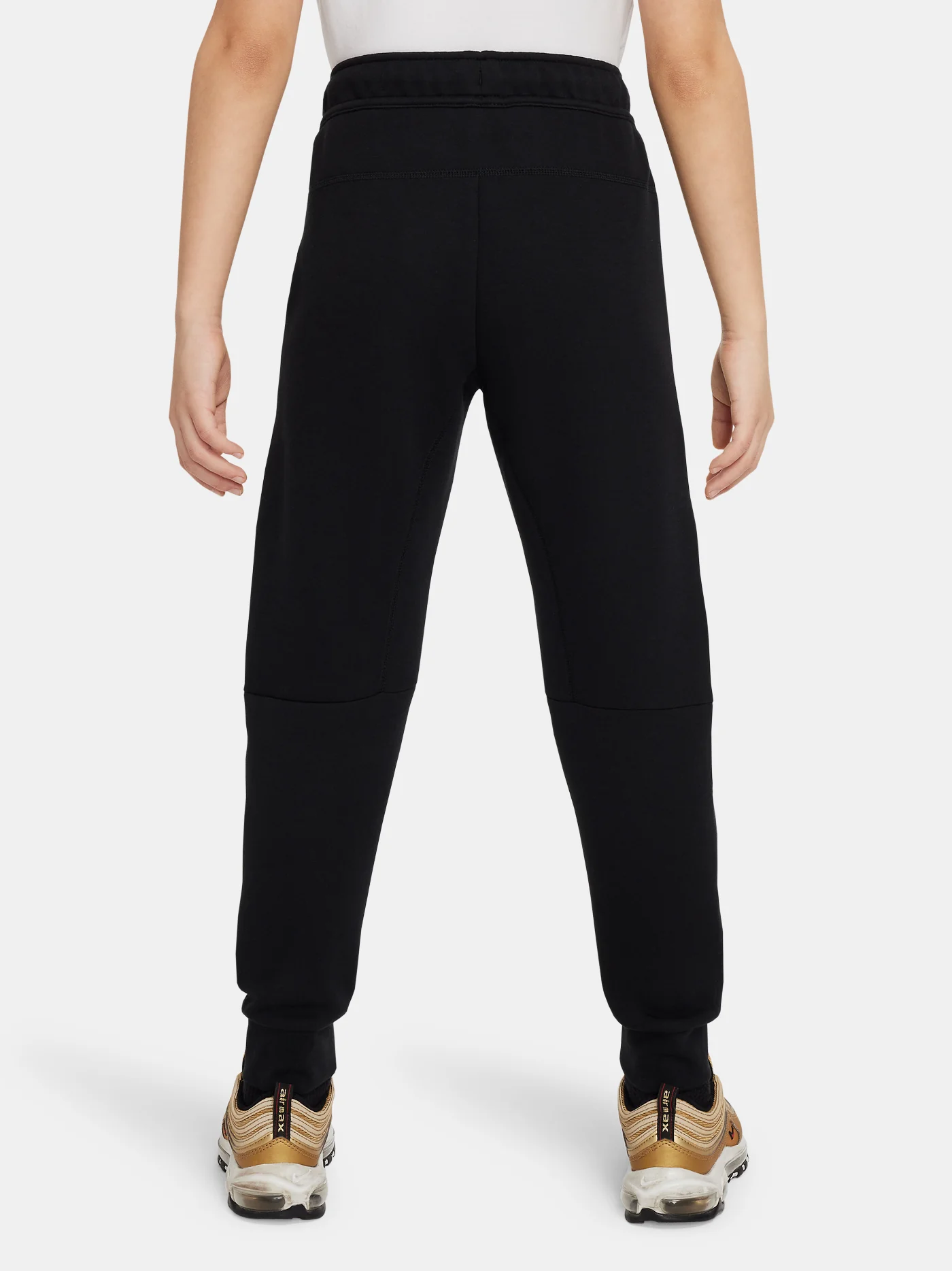 Pants tech fleece crest black Barça Nike - Junior - Image 2