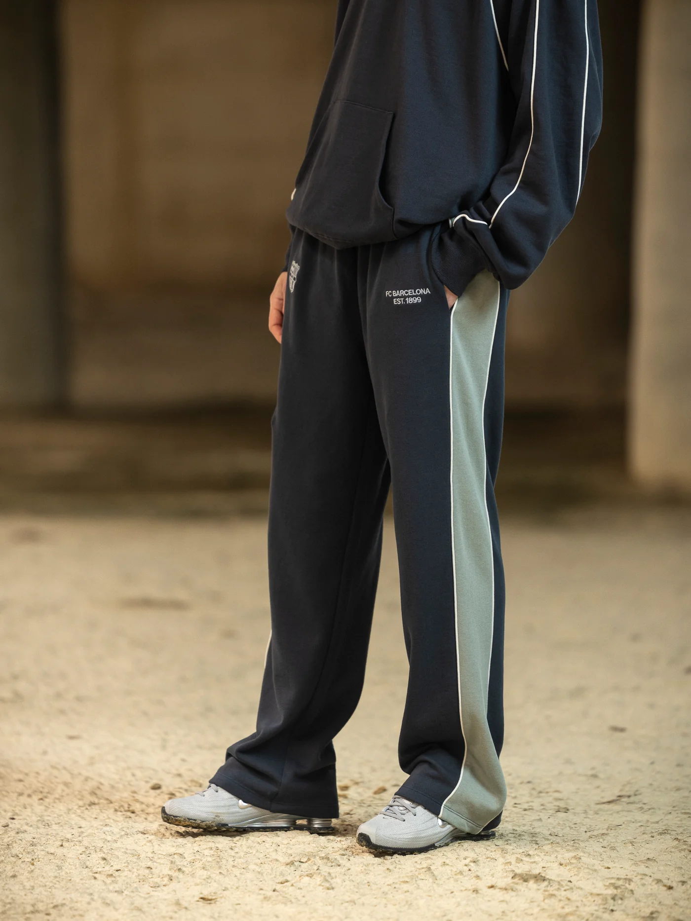 Pants Grey Aftermatch Barça - Image 5