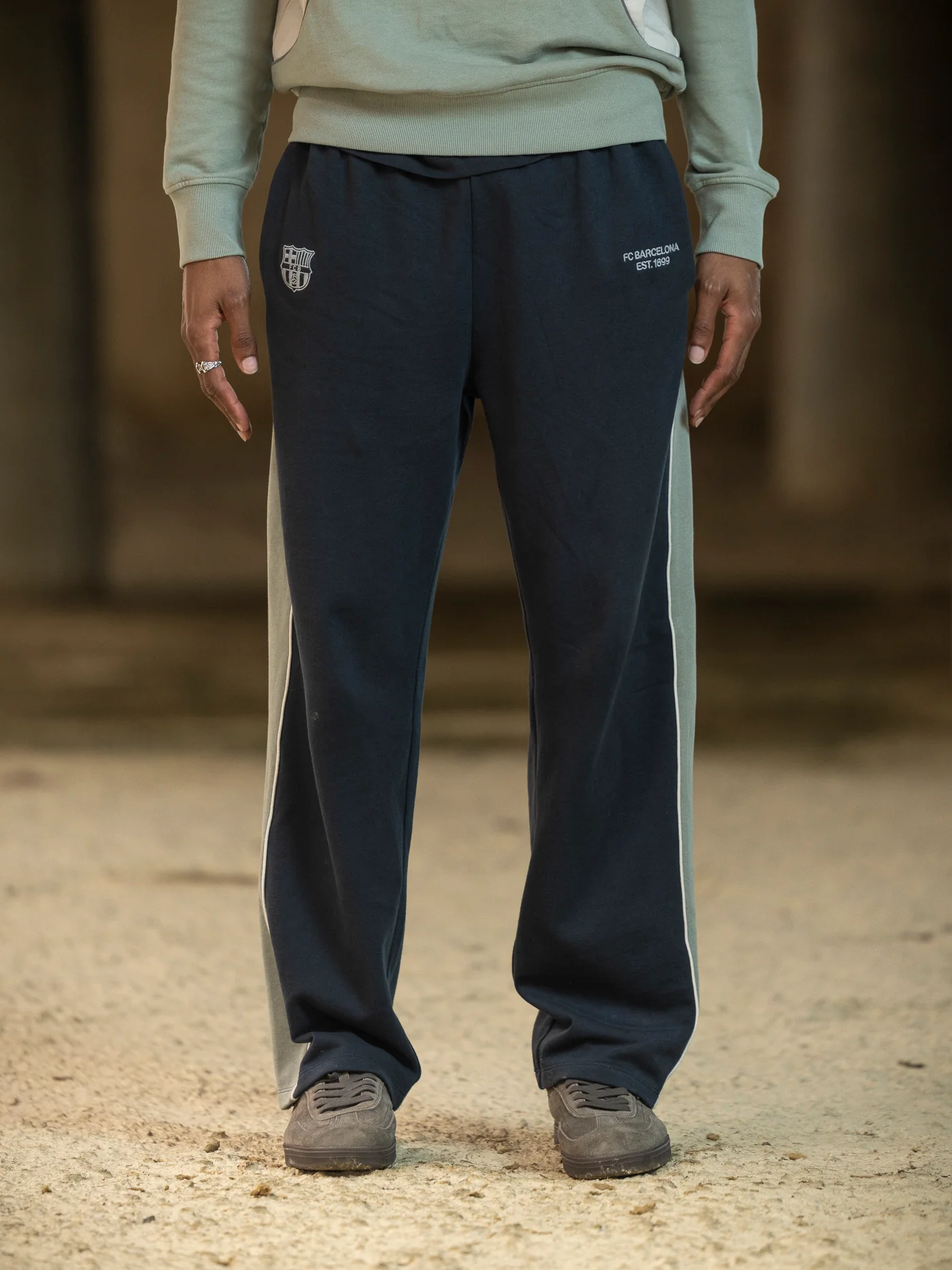 Pants Grey Aftermatch Barça - Image 3